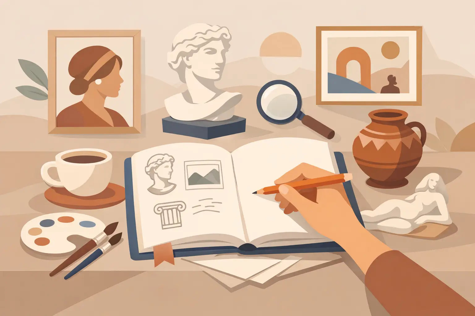 Why an Art History Guided Journal Works