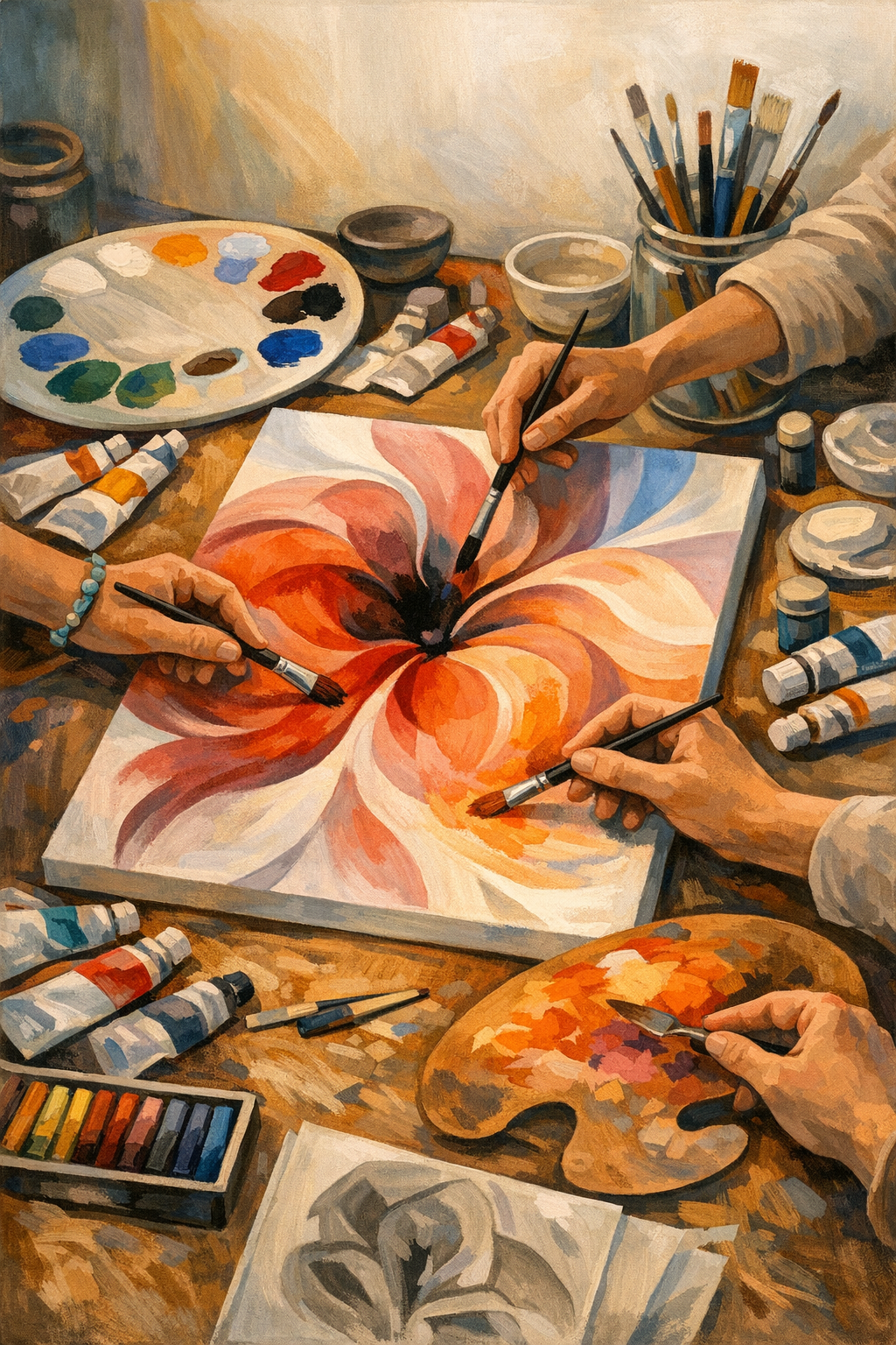 A Year with Georgia O'Keeffe — Guided Journal