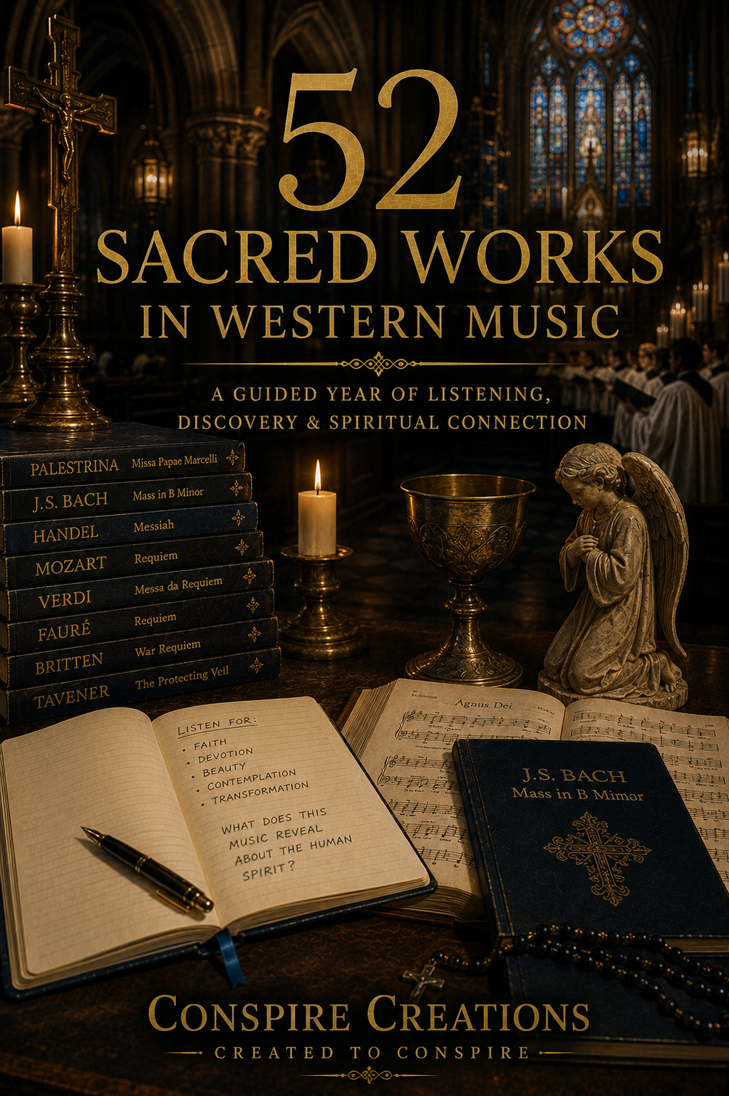 52 Sacred Works in Western Music — A 52-Week Guided Music Journal