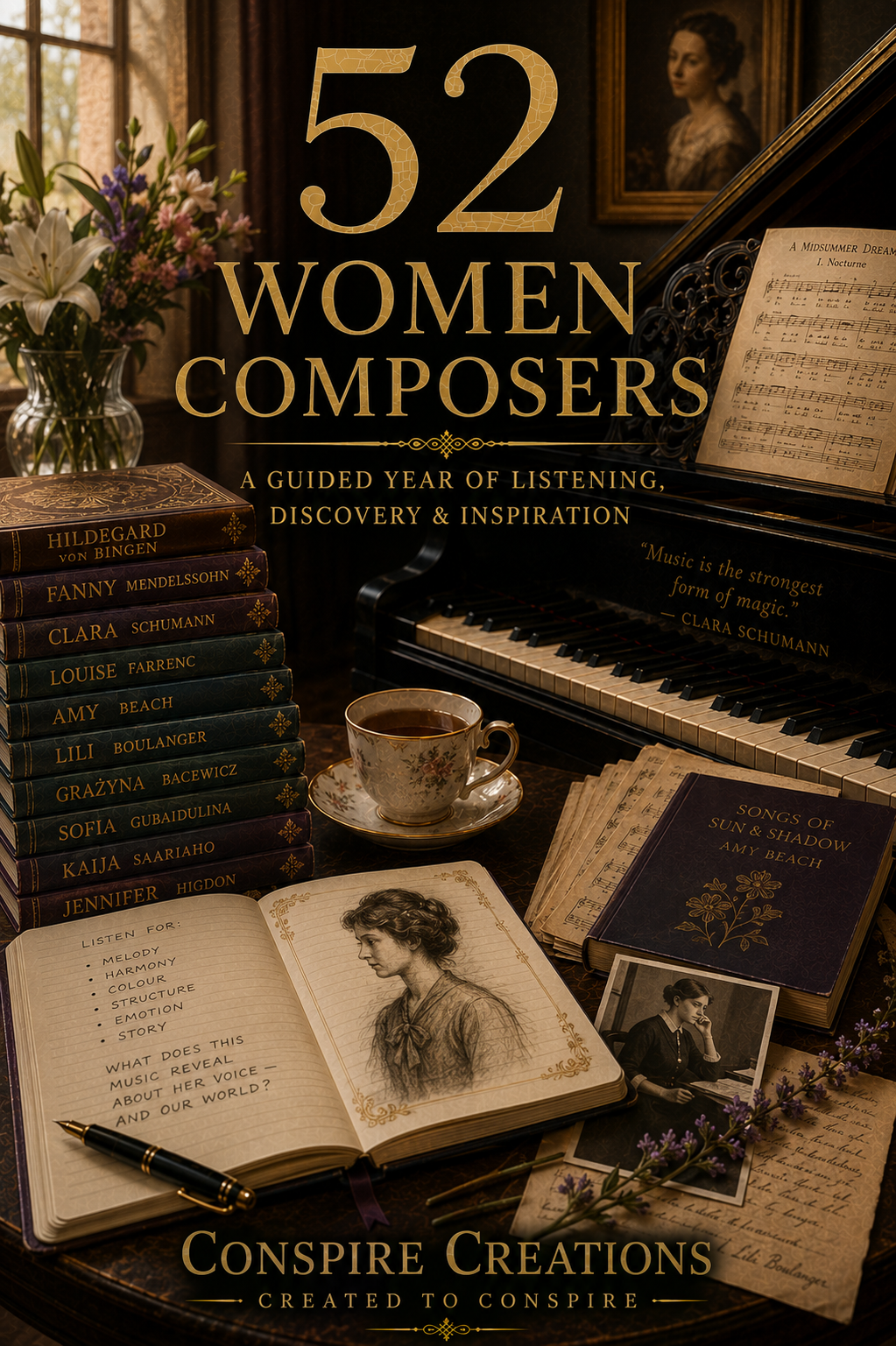 52 Women Composers — A 52-Week Guided Music Journal