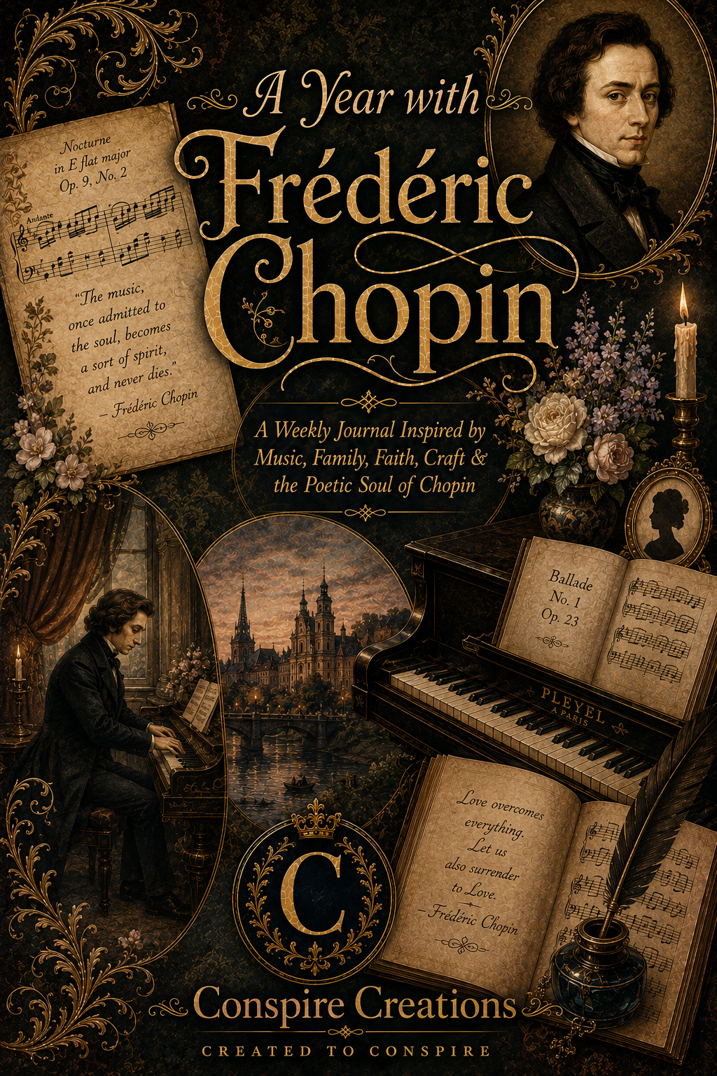 A Year with Frédéric Chopin — A 52-Week Guided Music Journal