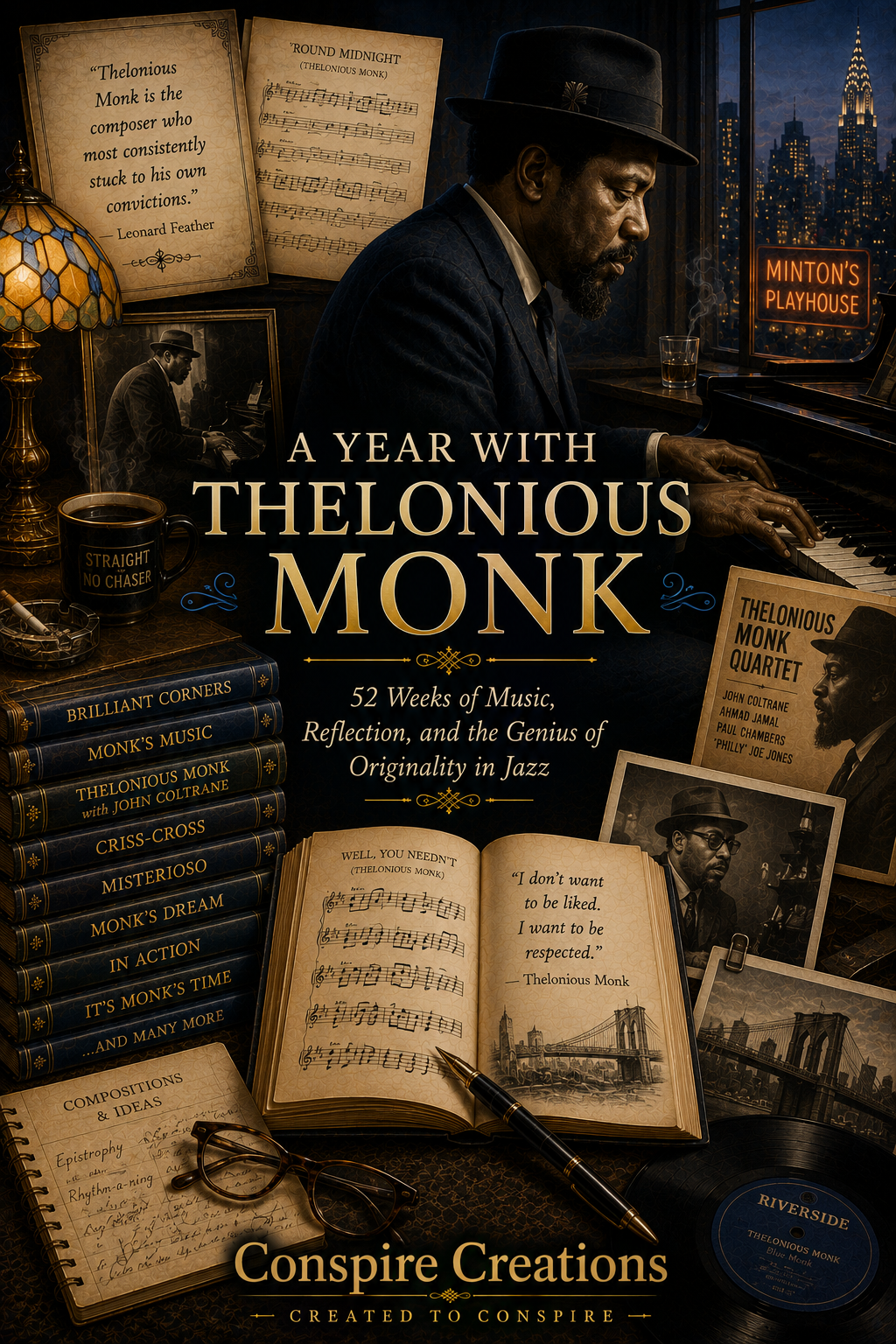 A Year with Thelonious Monk — A 52-Week Guided Music Journal