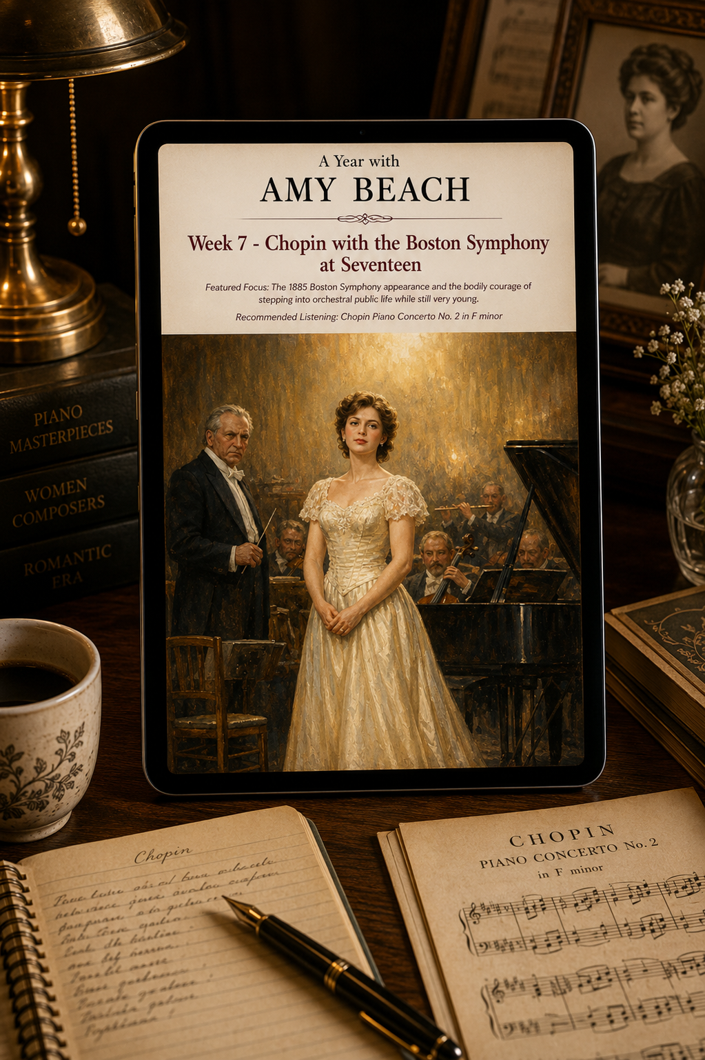A Year with Amy Beach — A 52-Week Guided Music Journal