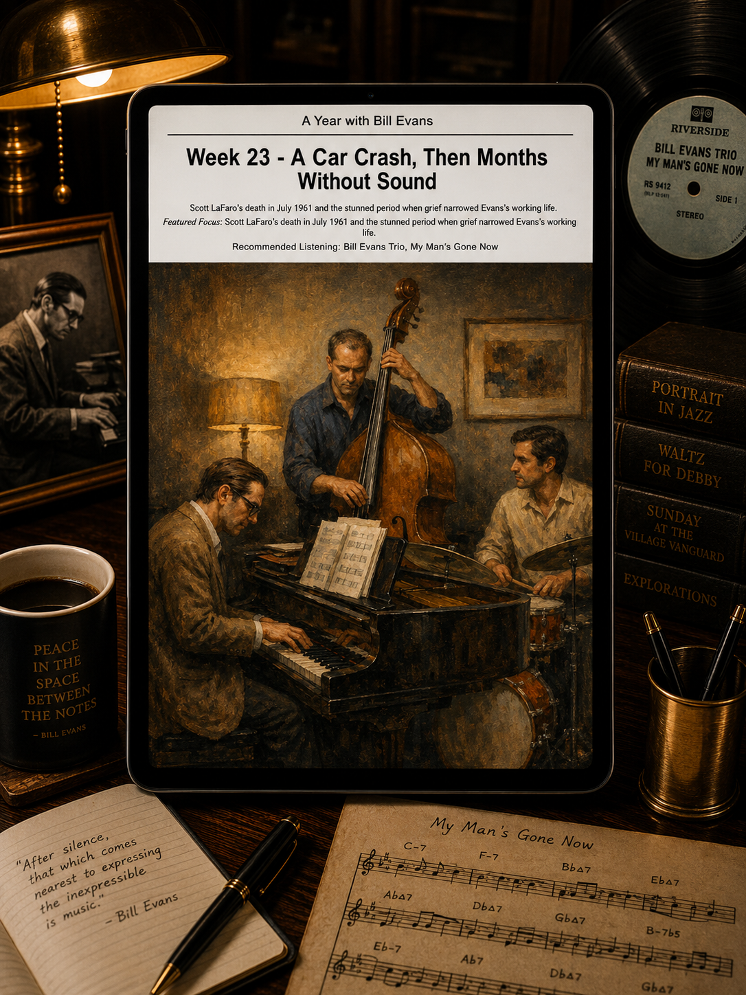 A Year with Bill Evans — A 52-Week Guided Music Journal