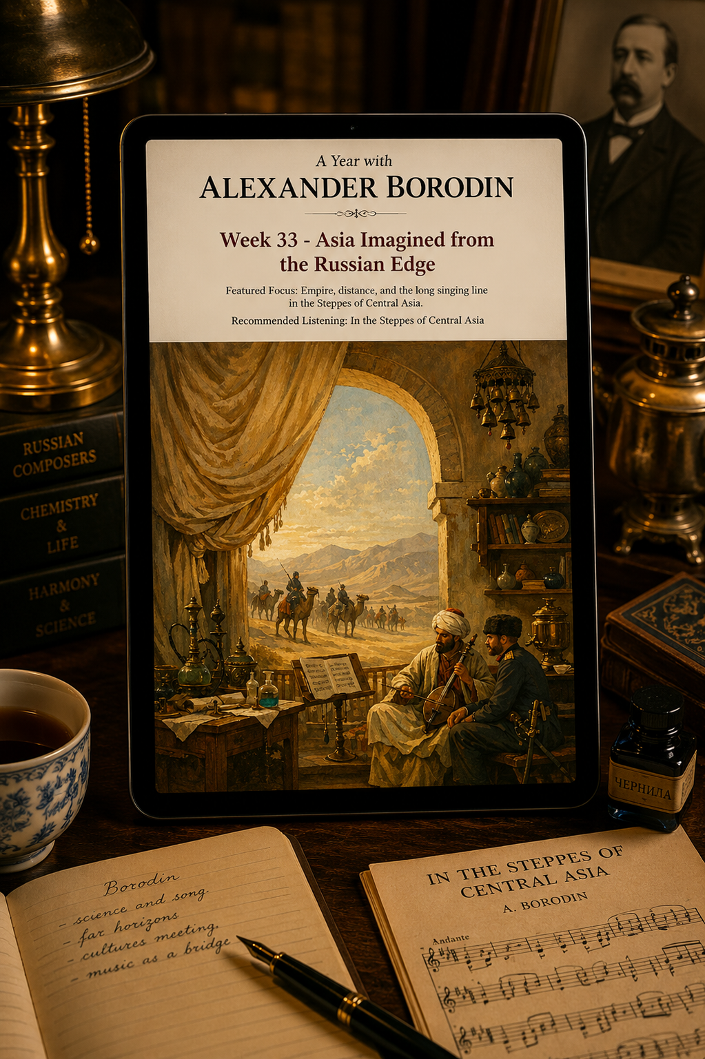 A Year with Alexander Borodin — A 52-Week Guided Music Journal