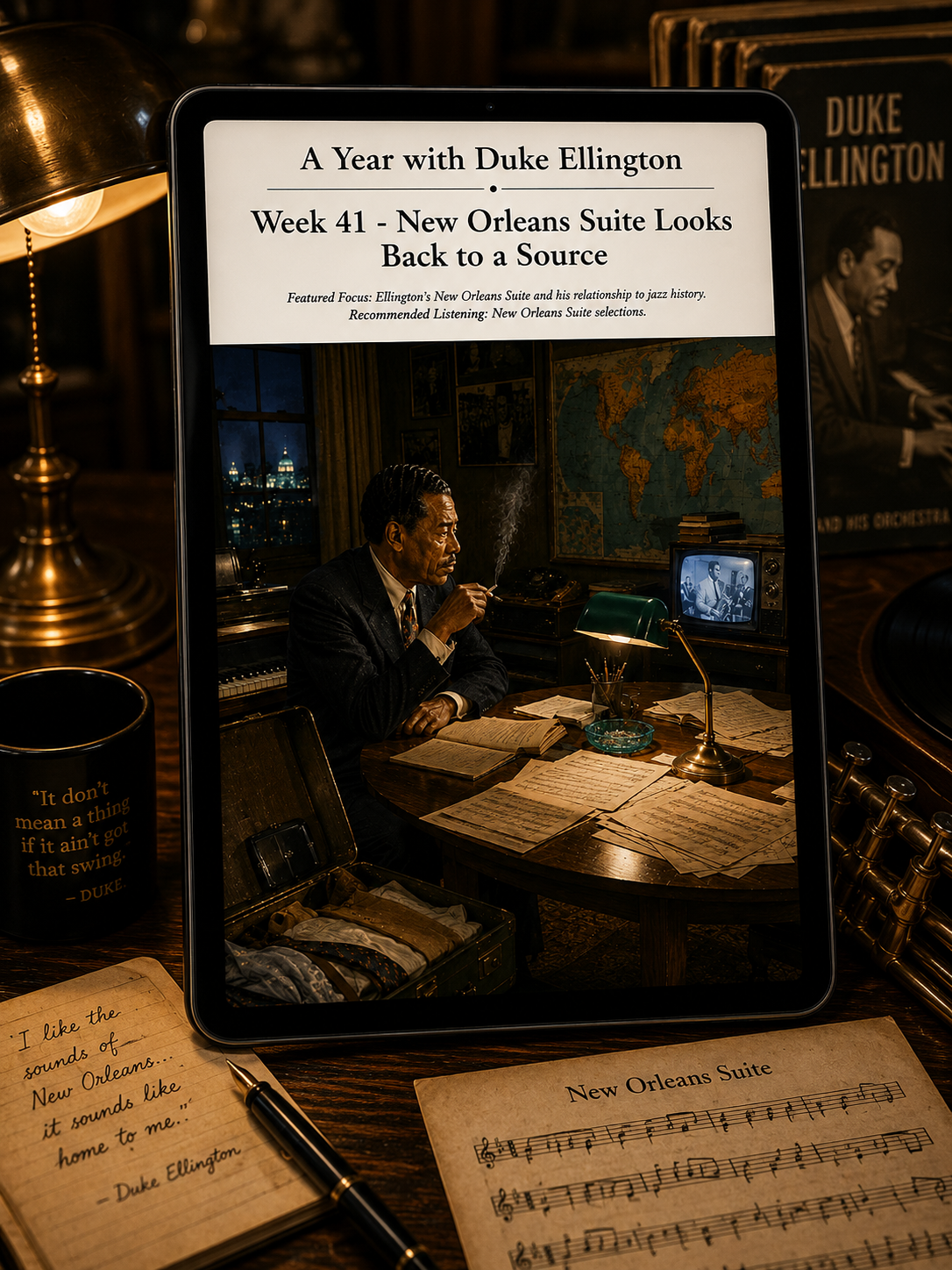 A Year with Duke Ellington — A 52-Week Guided Music Journal
