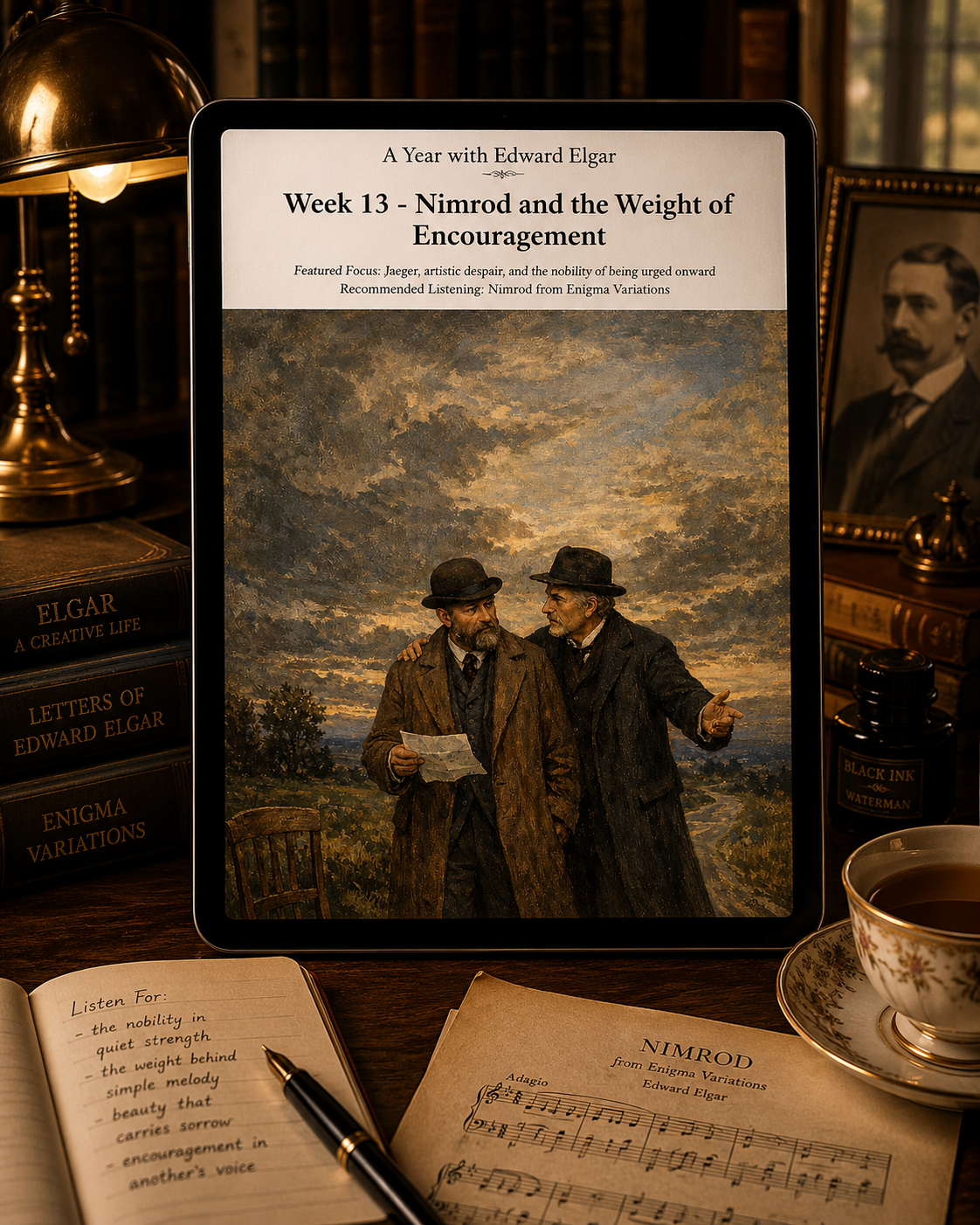 A Year with Edward Elgar — A 52-Week Guided Music Journal