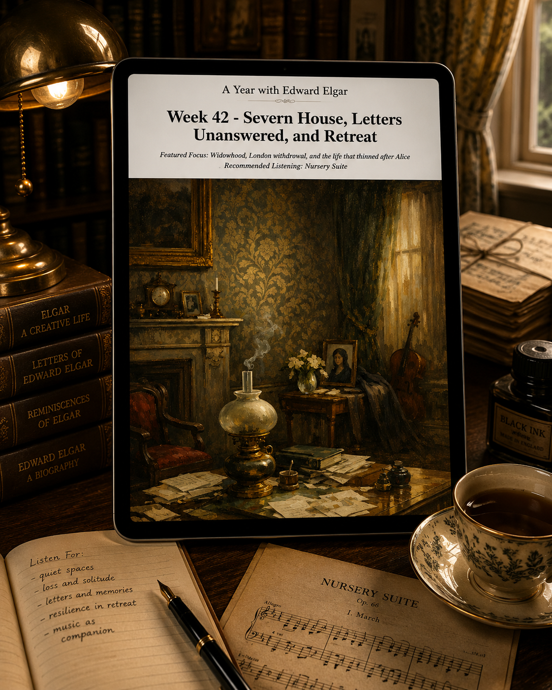 A Year with Edward Elgar — A 52-Week Guided Music Journal