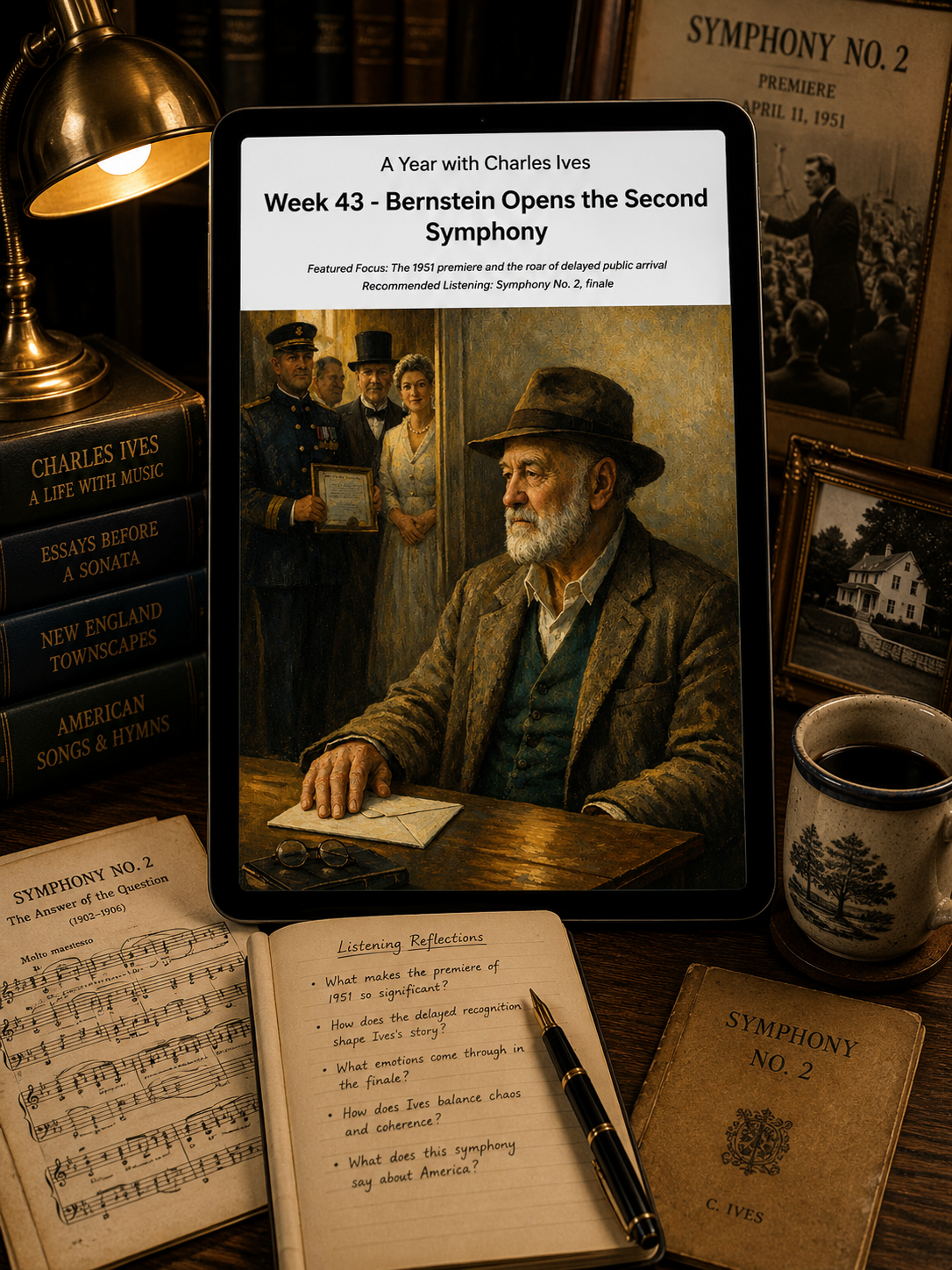A Year with Charles Ives — A 52-Week Guided Music Journal