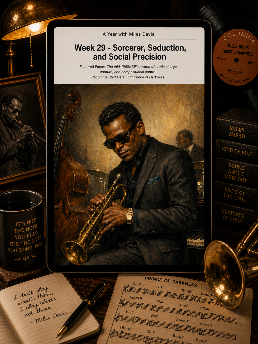 A Year with Miles Davis — A 52-Week Guided Music Journal