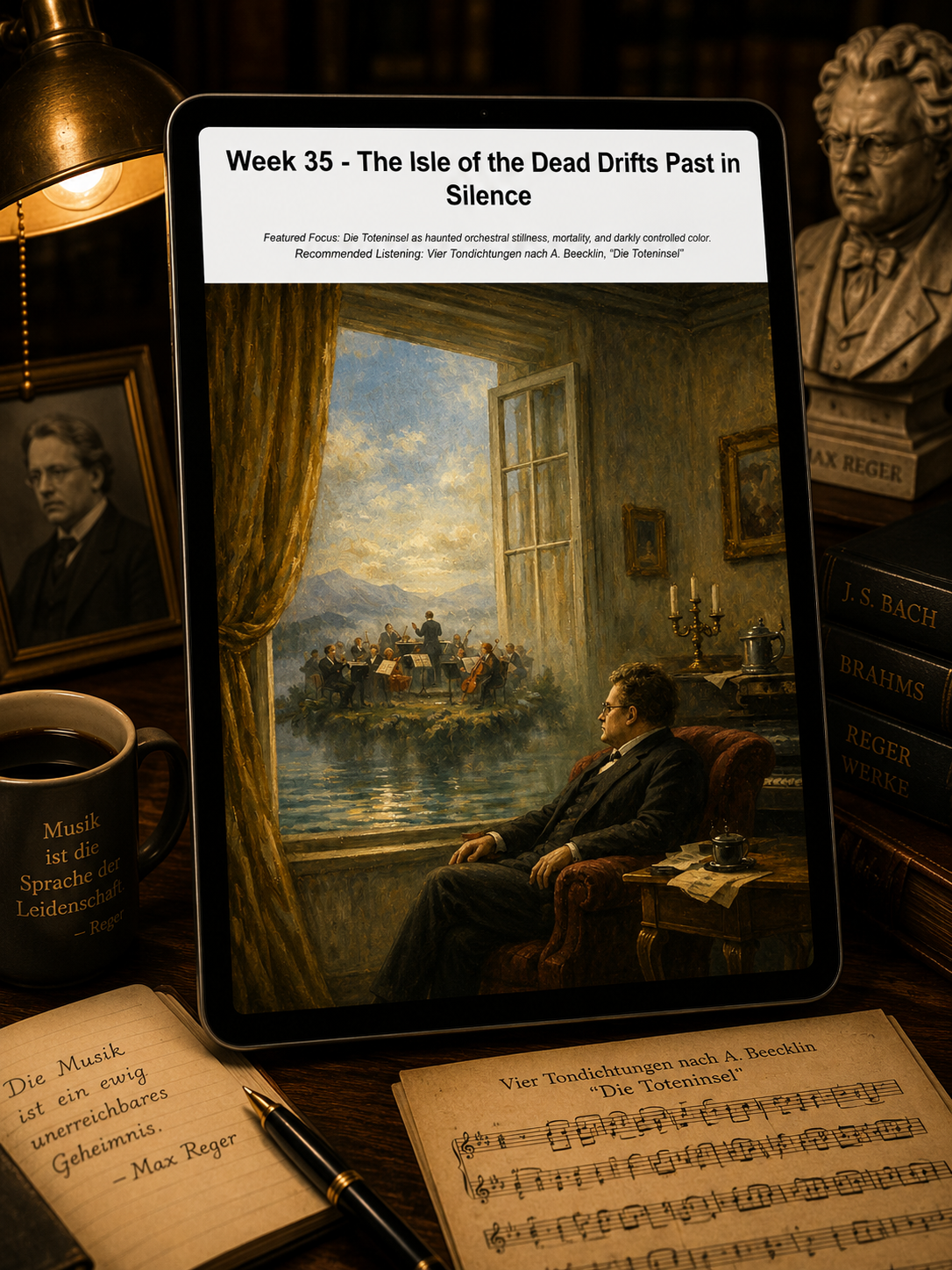 A Year with Max Reger — A 52-Week Guided Music Journal