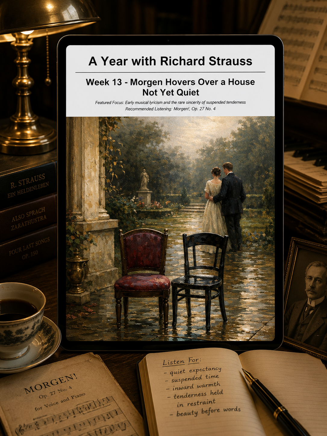 A Year with Richard Strauss — A 52-Week Guided Music Journal