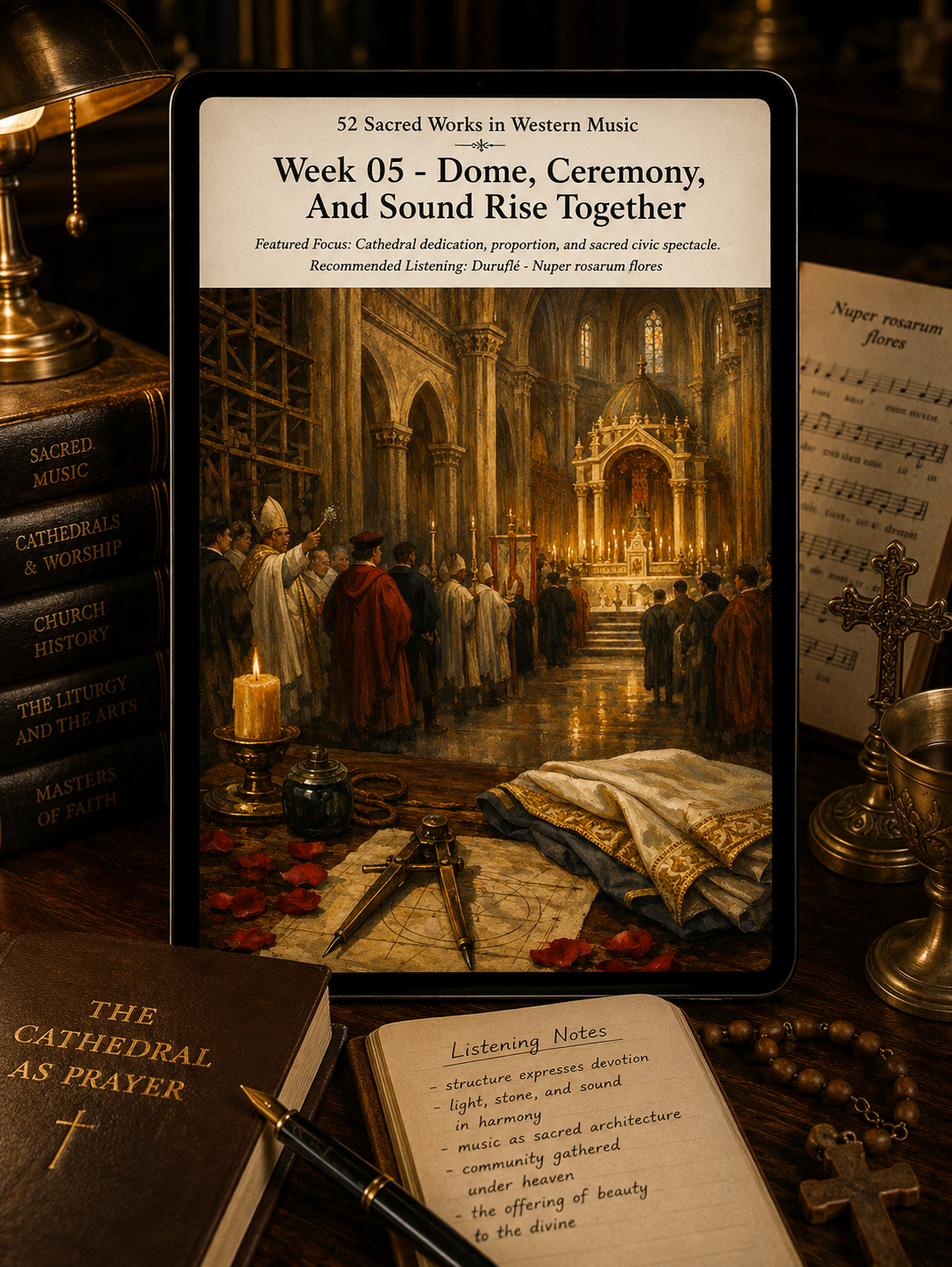 52 Sacred Works in Western Music — A 52-Week Guided Music Journal