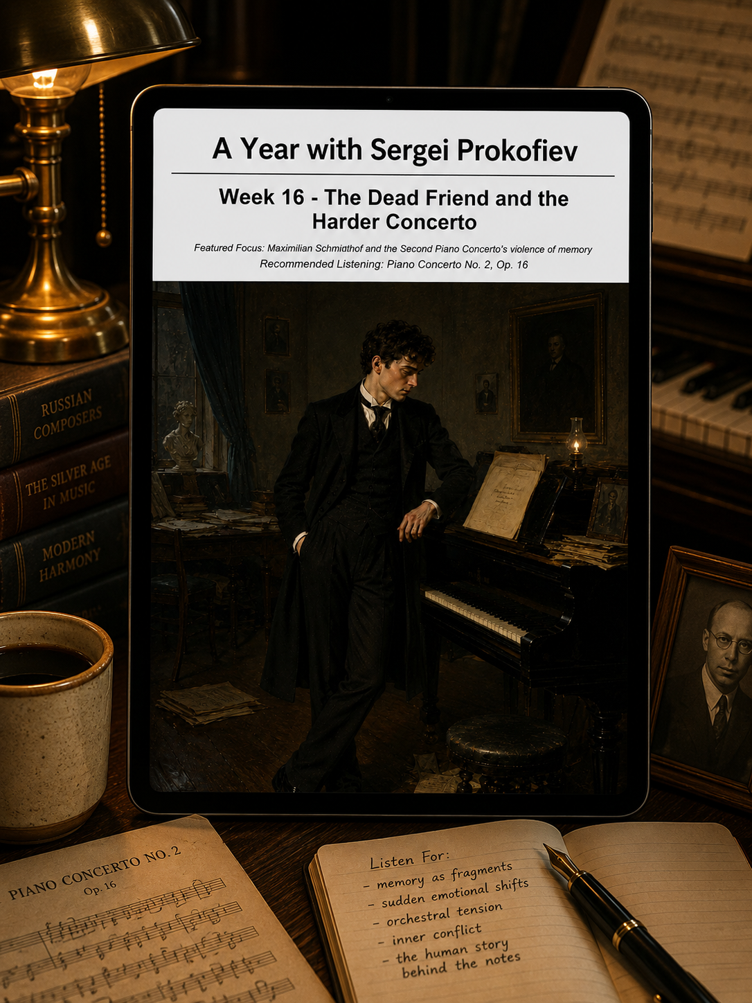A Year with Sergei Prokofiev — A 52-Week Guided Music Journal