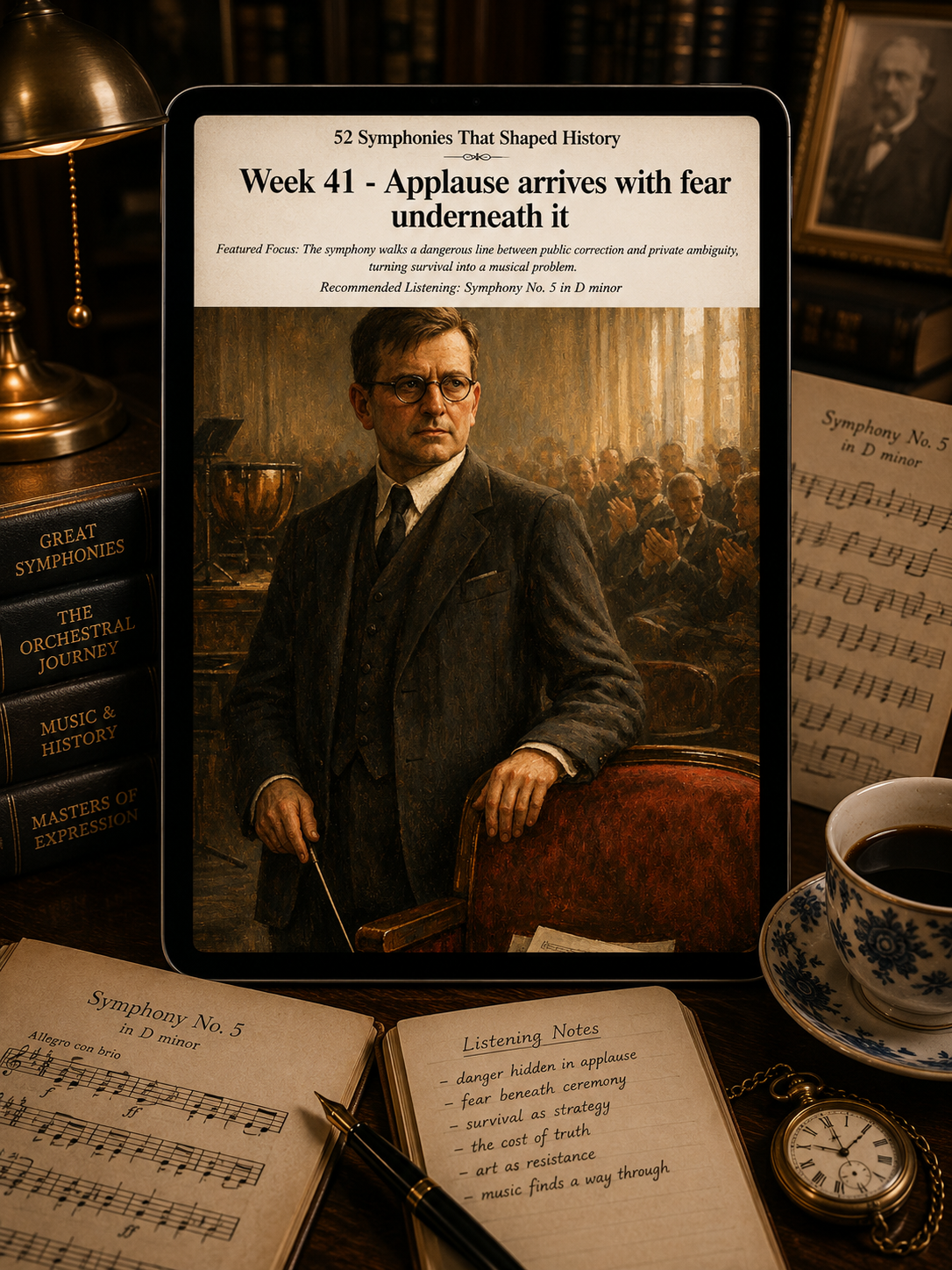 52 Symphonies That Shaped History — A 52-Week Guided Music Journal