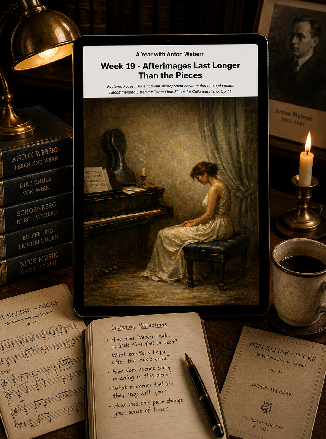 A Year with Anton Webern — A 52-Week Guided Music Journal