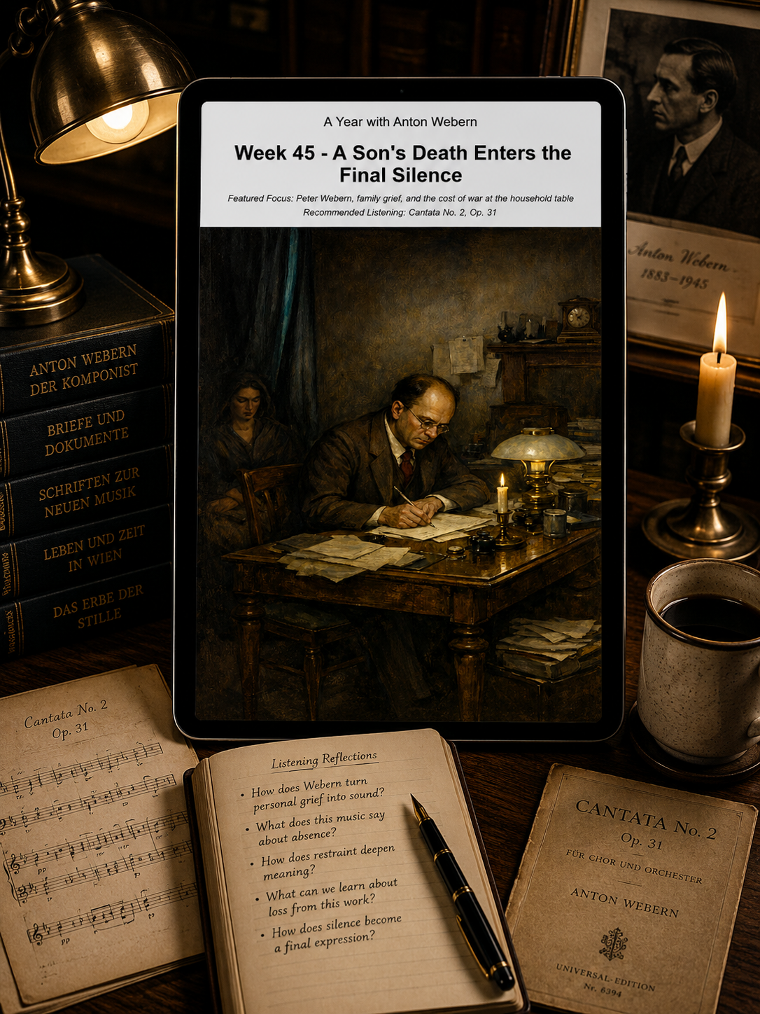 A Year with Anton Webern — A 52-Week Guided Music Journal