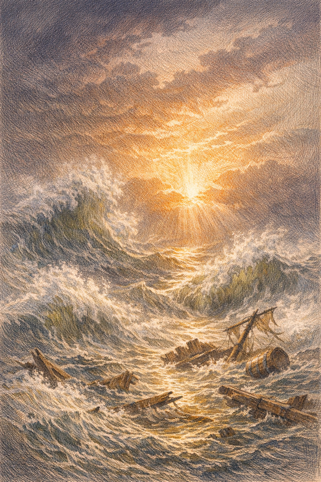 A Year with 52 Seascapes in Art Guided Journal