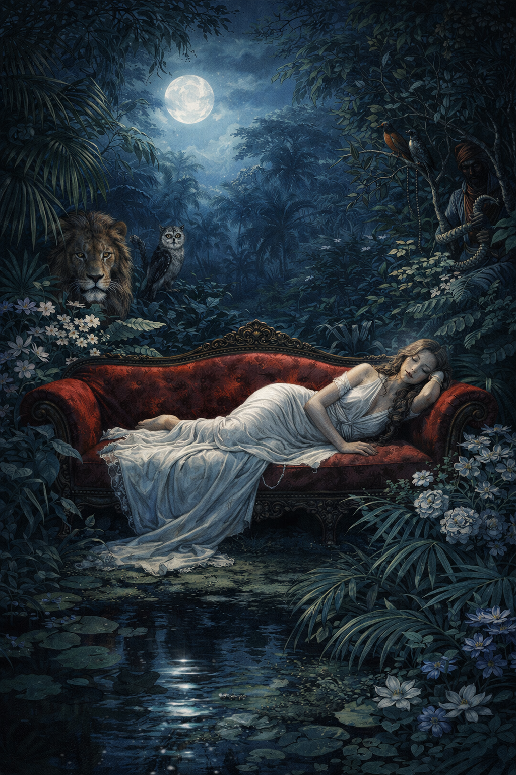 A Year with 52 Symbolist & Surreal Worlds Guided Journal