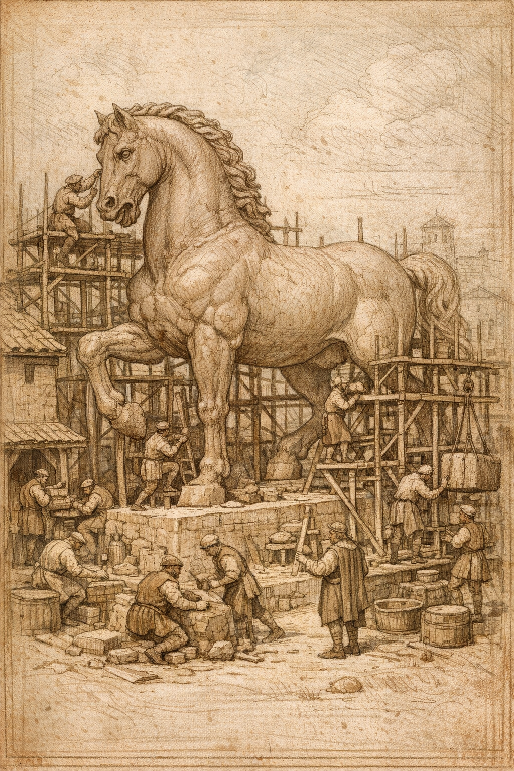 52 Weeks with Leonardo da Vinci Guided Journal