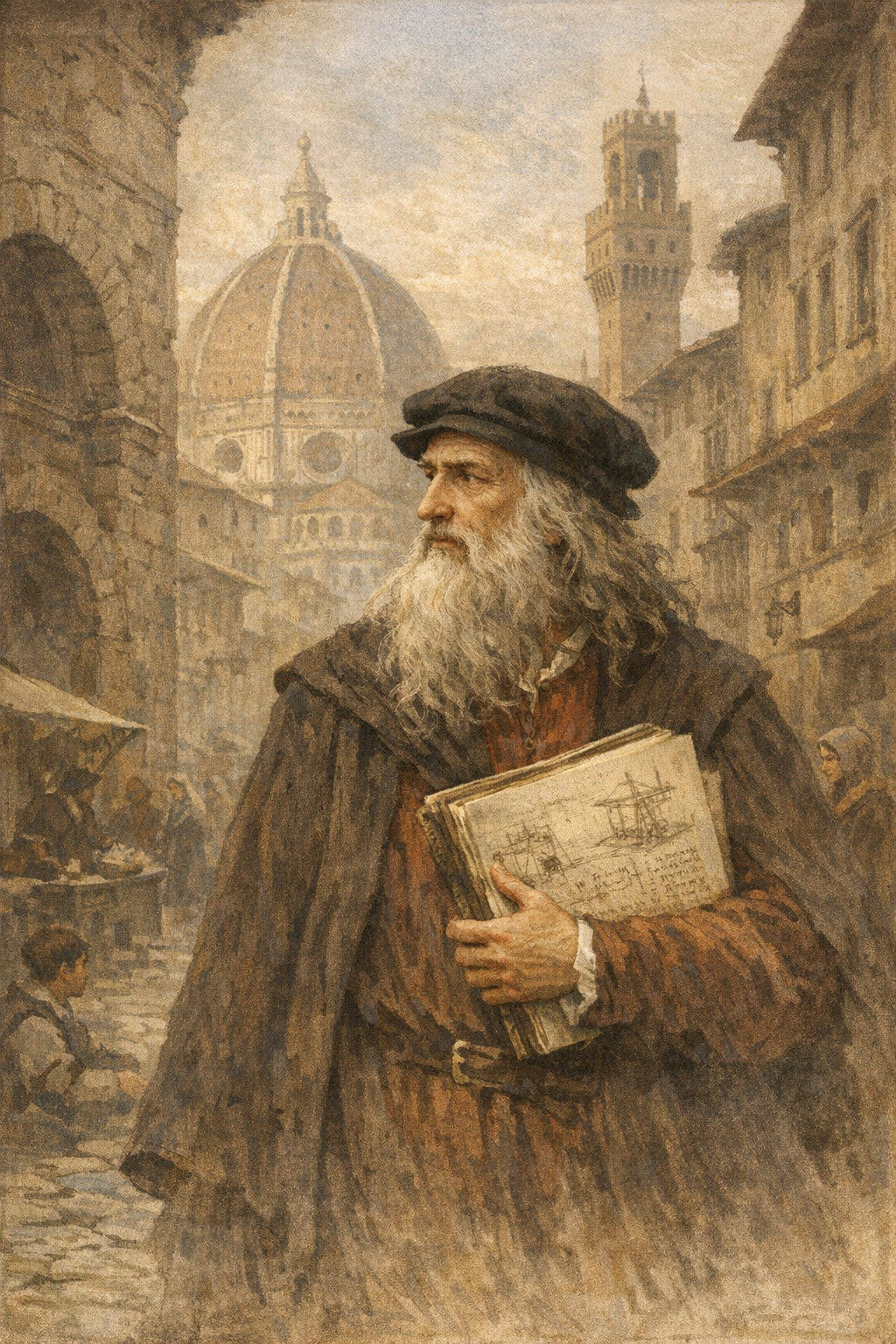 52 Weeks with Leonardo da Vinci Guided Journal