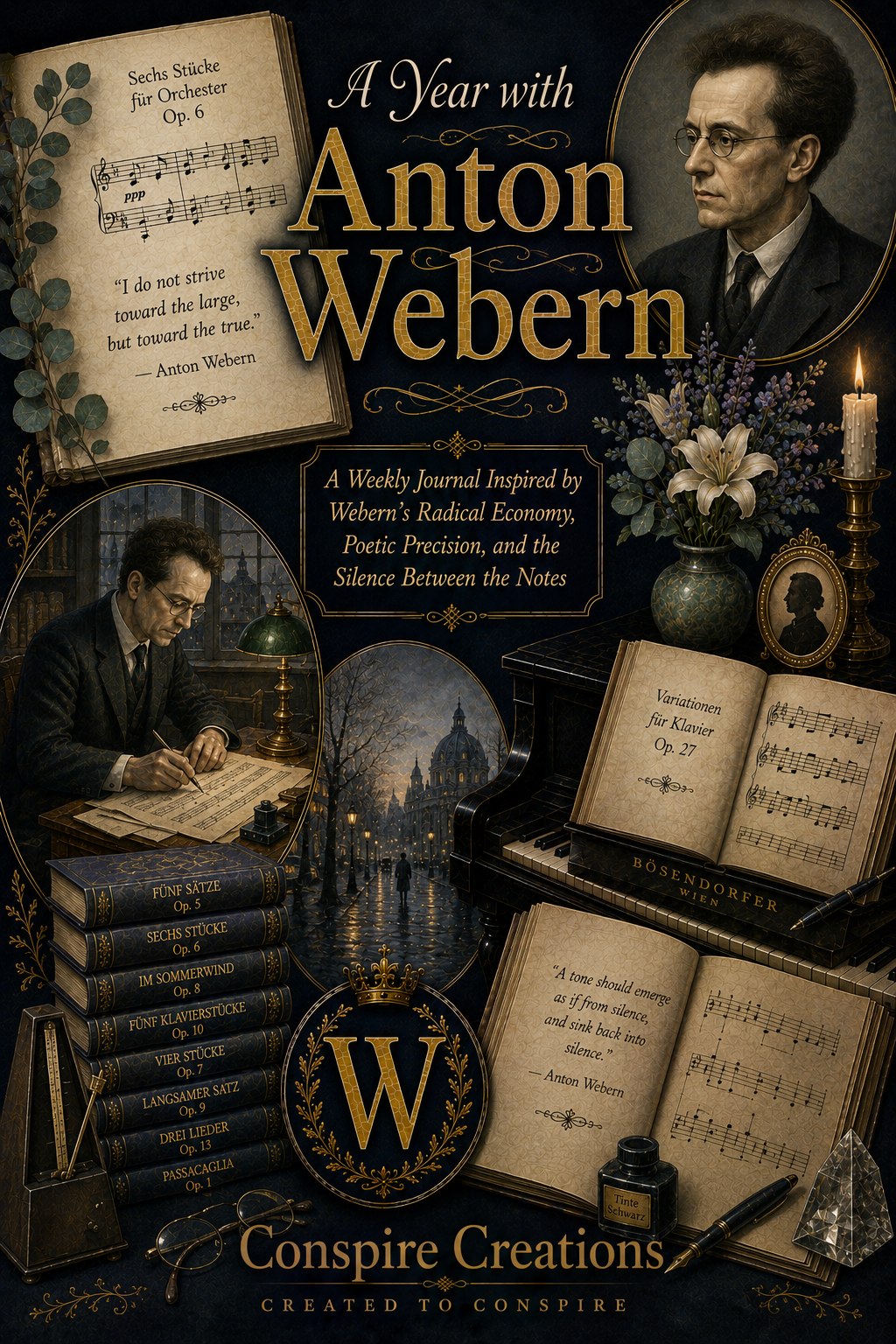 A Year with Anton Webern — A 52-Week Guided Music Journal
