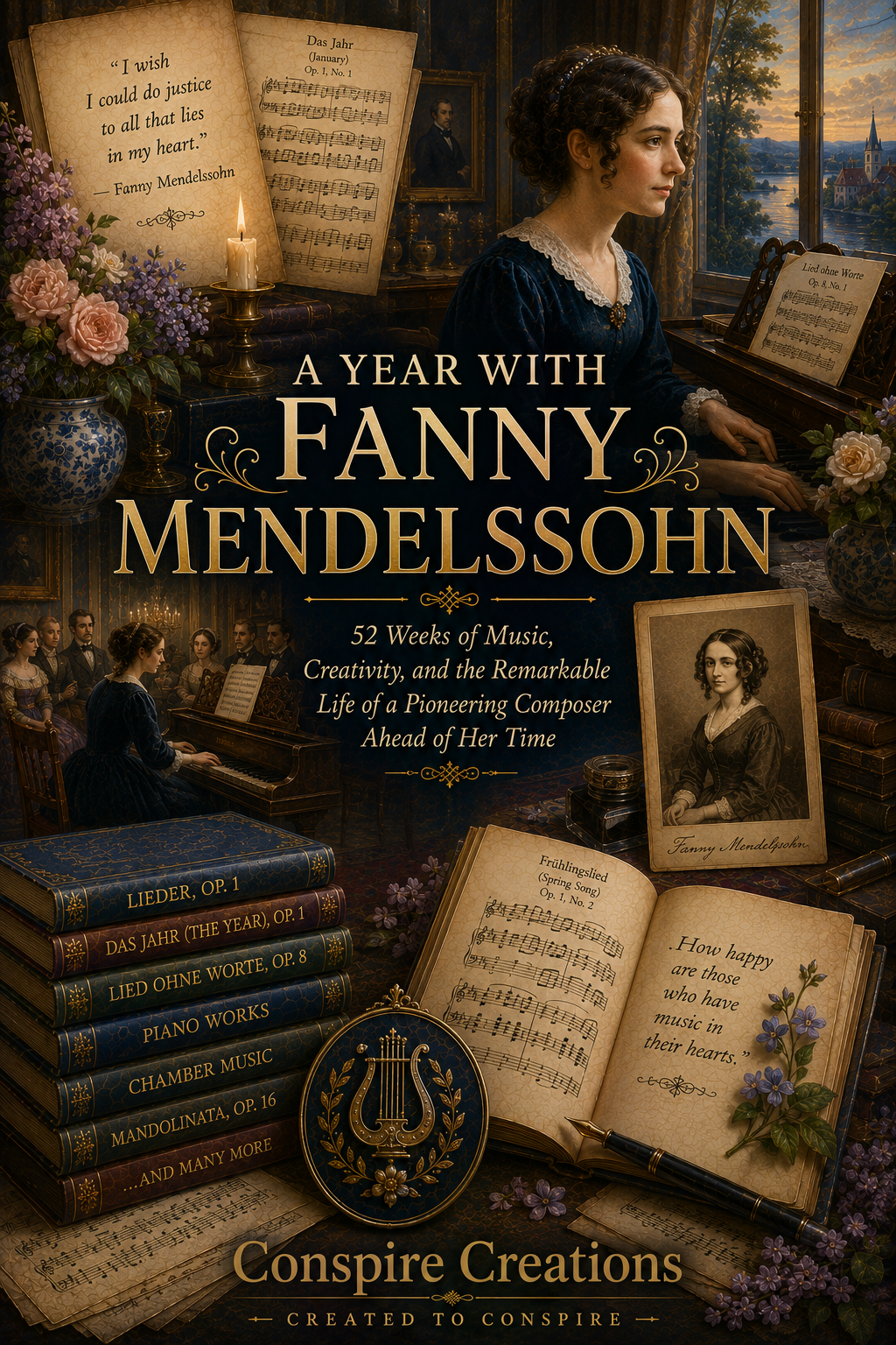 A Year with Fanny Mendelssohn — A 52-Week Guided Music Journal