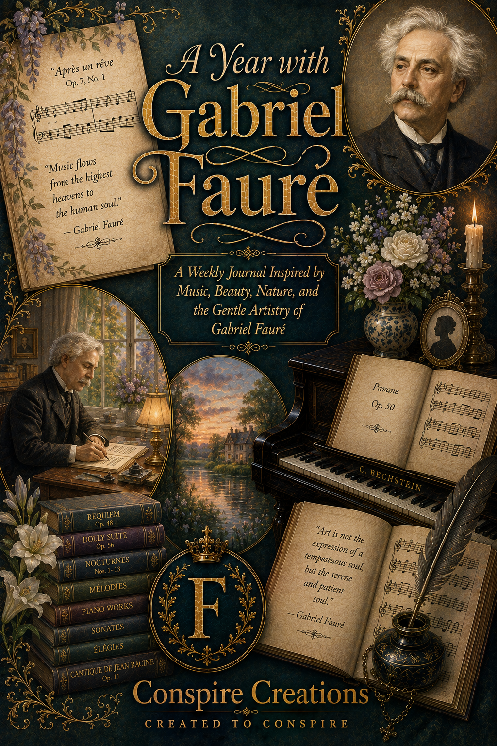 A Year with Gabriel Fauré — A 52-Week Guided Music Journal