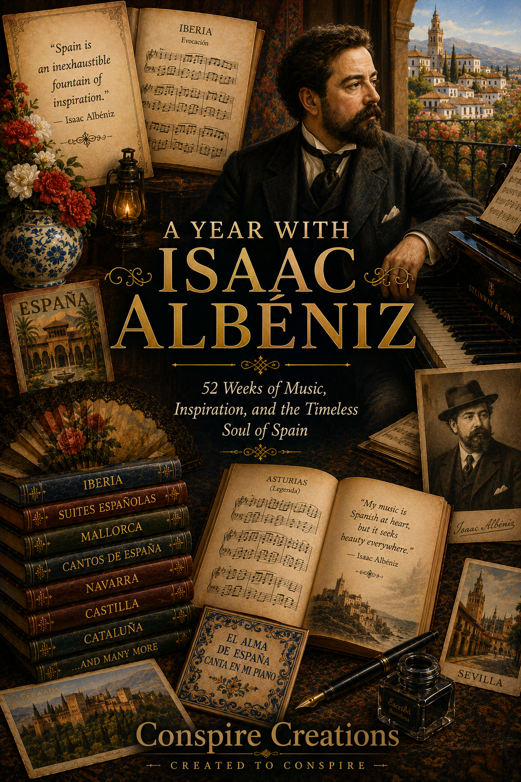 A Year with Isaac Albéniz — A 52-Week Guided Music Journal