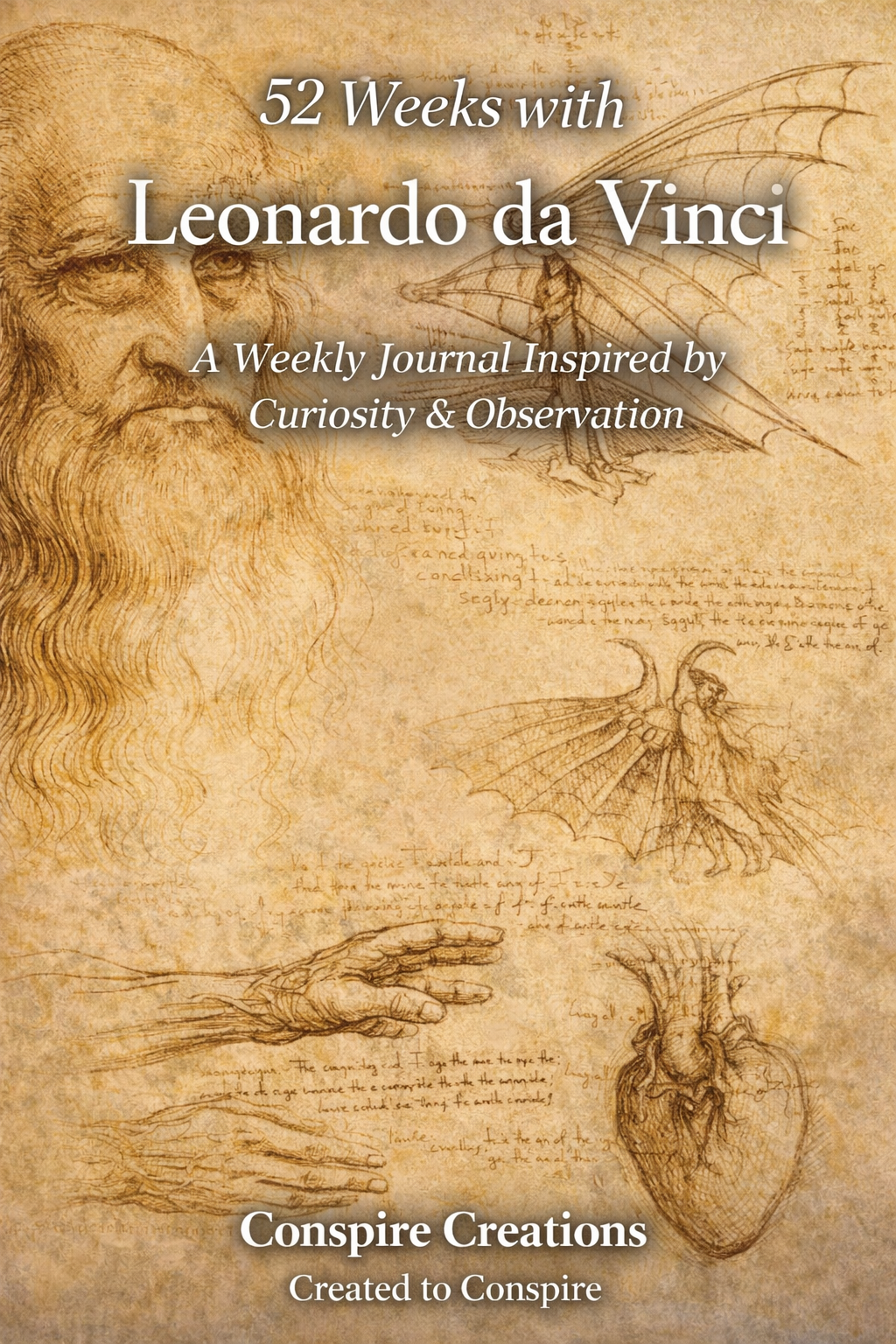 52 Weeks with Leonardo da Vinci Guided Journal