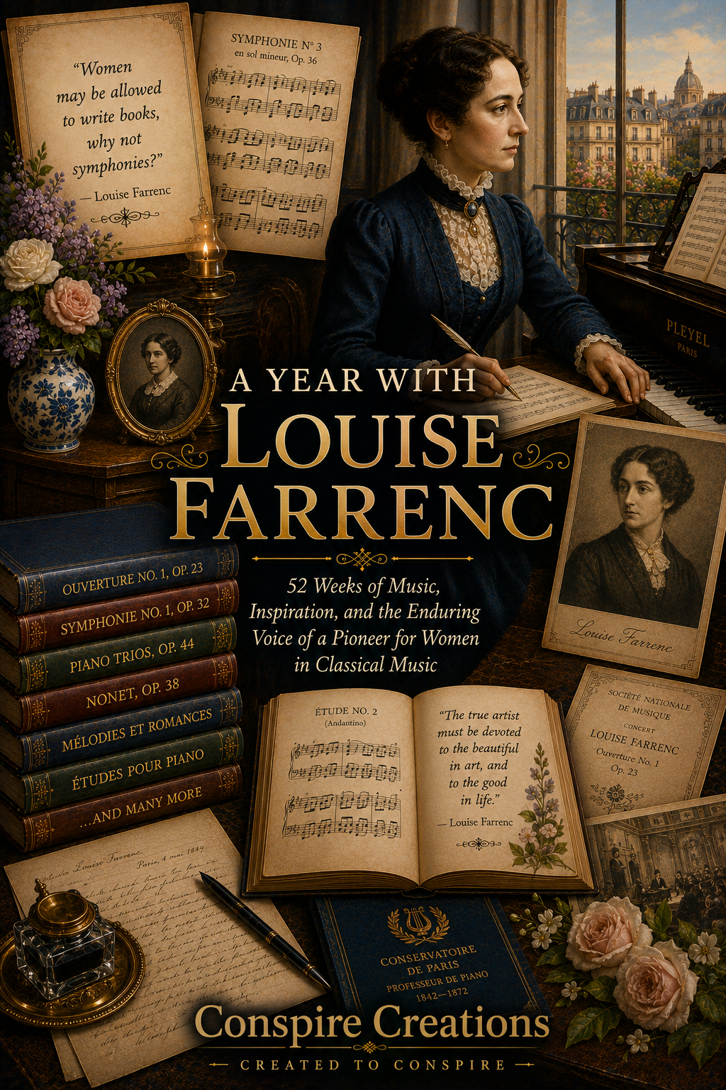 A Year with Louise Farrenc — A 52-Week Guided Music Journal
