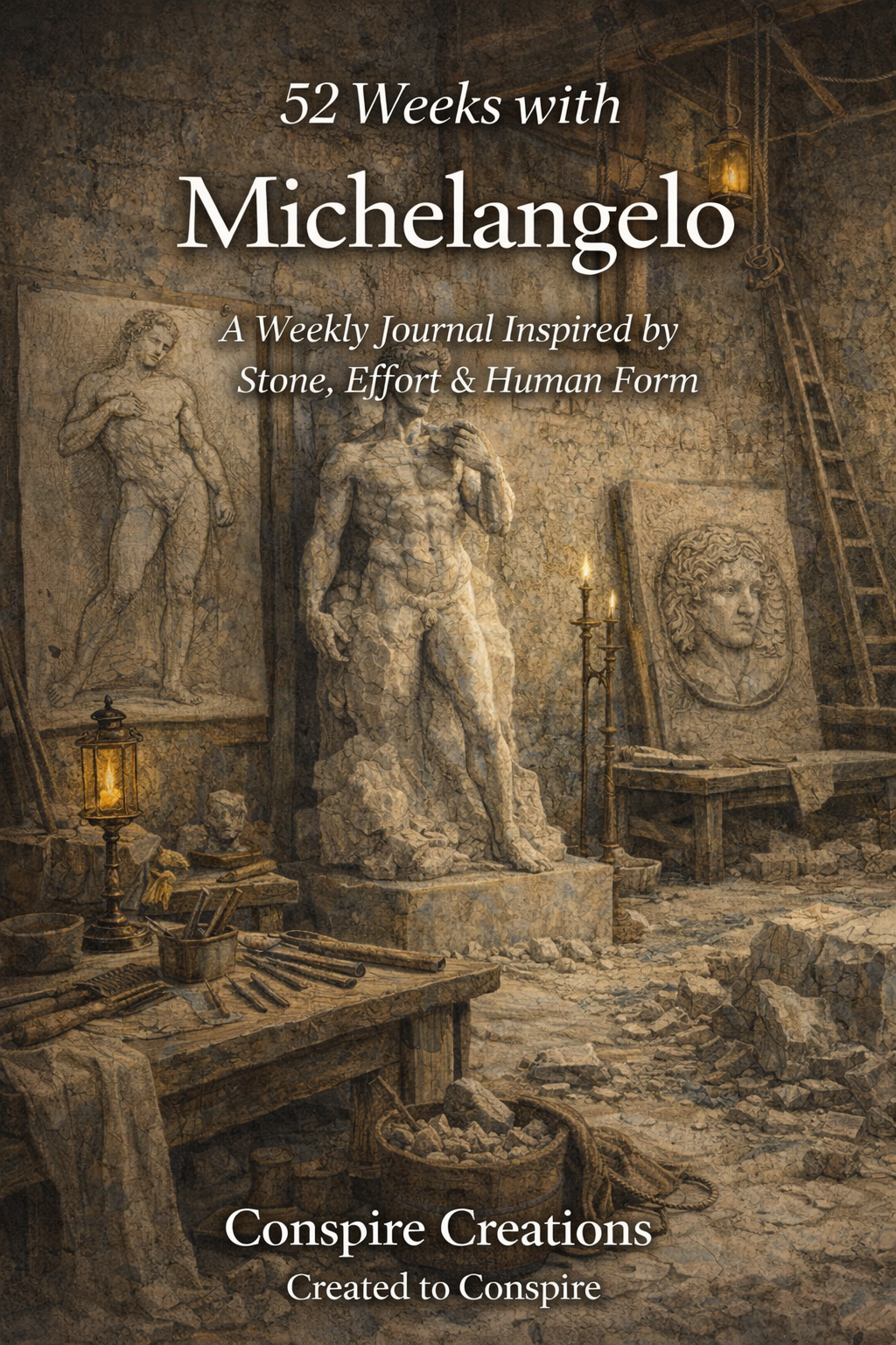 52 Weeks with Michelangelo Guided Journal