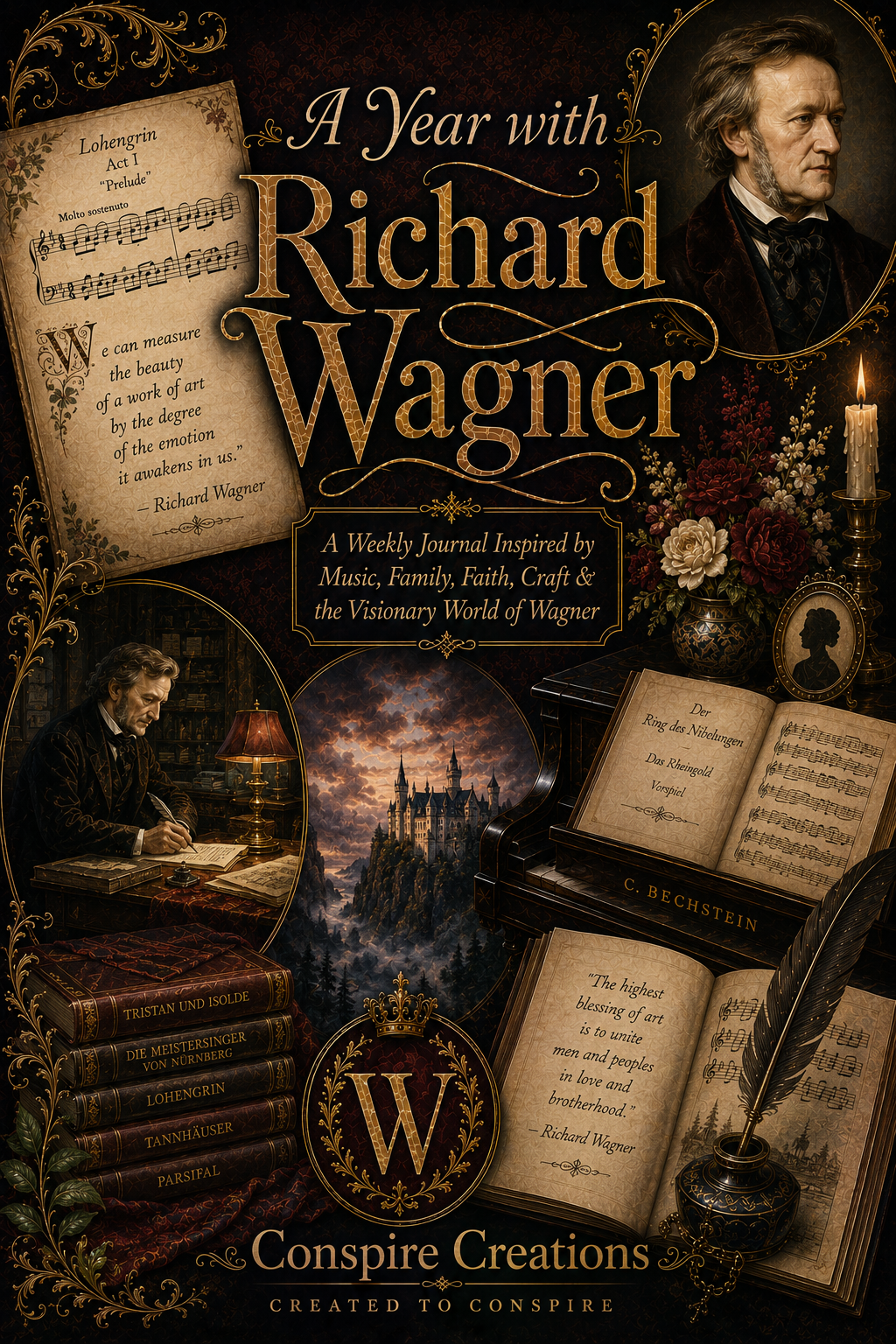 A Year with Richard Wagner — A 52-Week Guided Music Journal