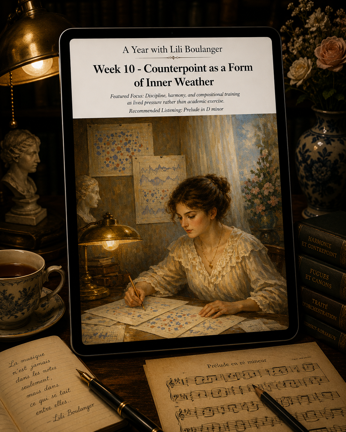 A Year with Lili Boulanger — A 52-Week Guided Music Journal