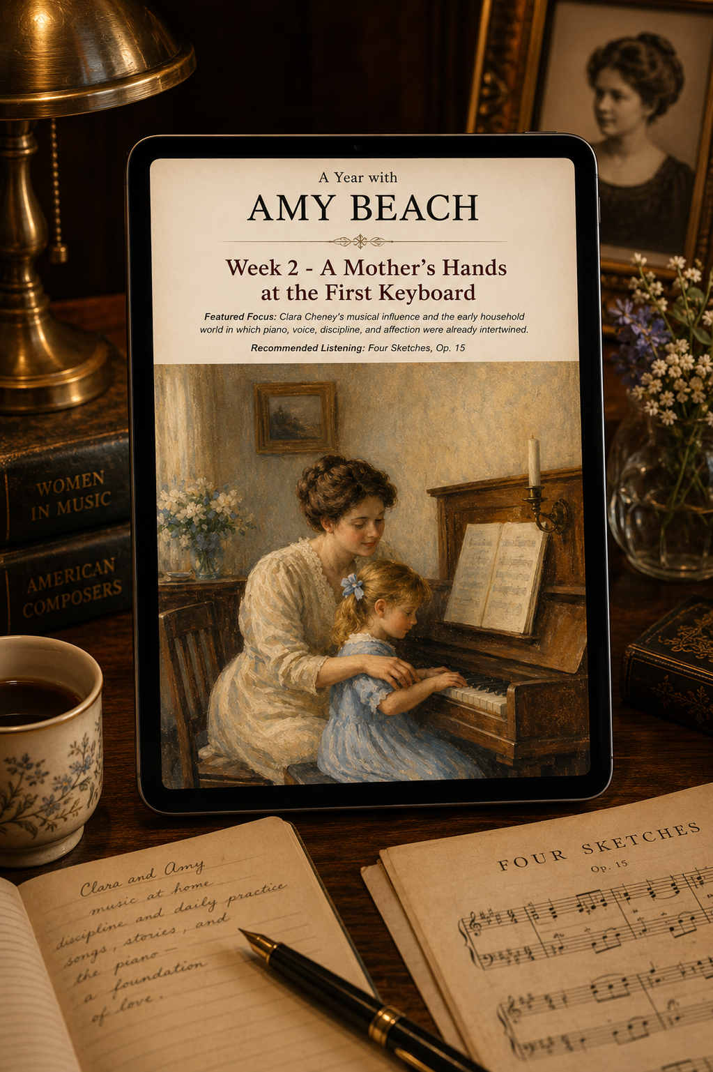 A Year with Amy Beach — A 52-Week Guided Music Journal