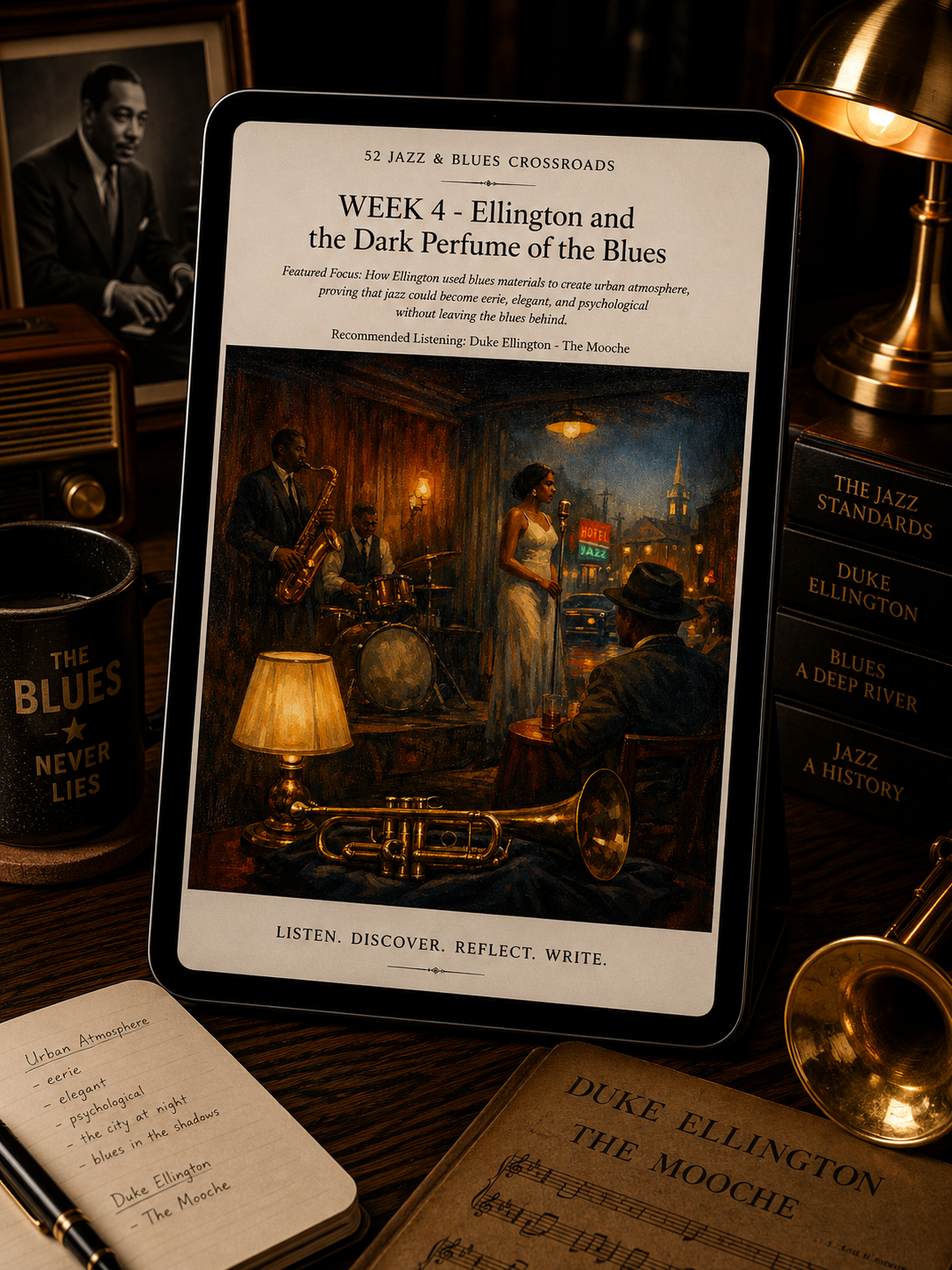 52 Jazz & Blues Crossroads — A 52-Week Guided Music Journal