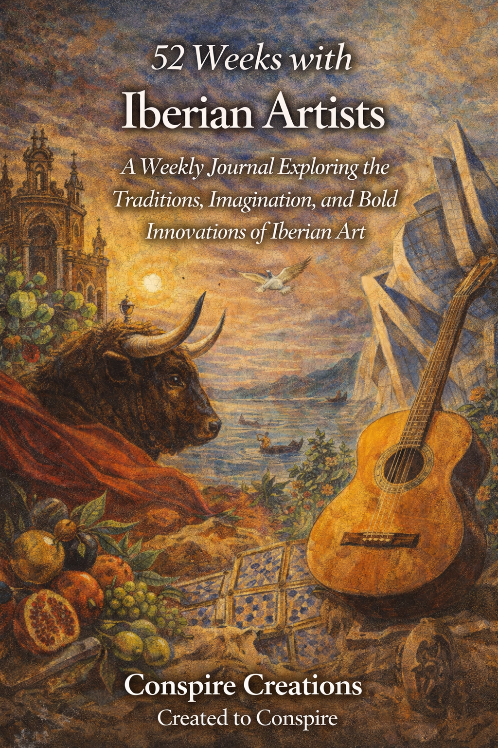 52 Weeks with Iberian Artists & Creators Guided Journal