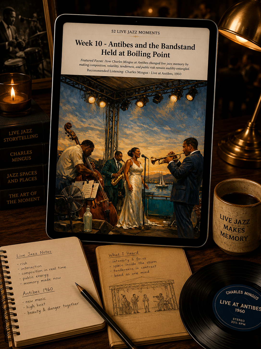 52 Live Jazz Moments — A 52-Week Guided Music Journal