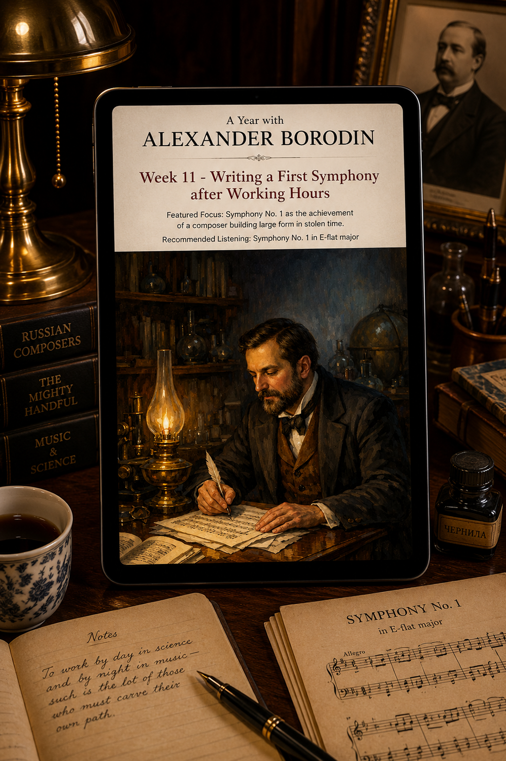 A Year with Alexander Borodin — A 52-Week Guided Music Journal