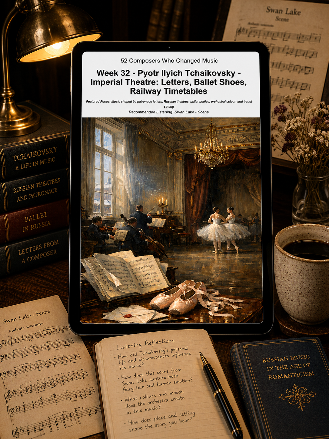 52 Composers Who Changed Music — A 52-Week Guided Music Journal