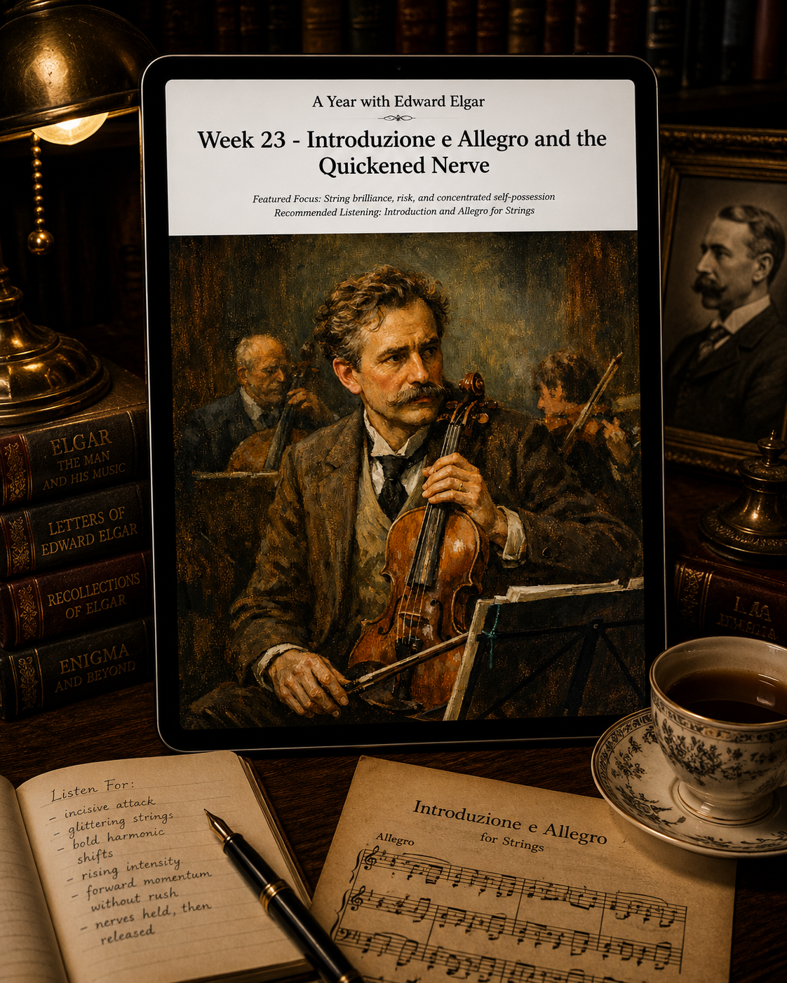 A Year with Edward Elgar — A 52-Week Guided Music Journal