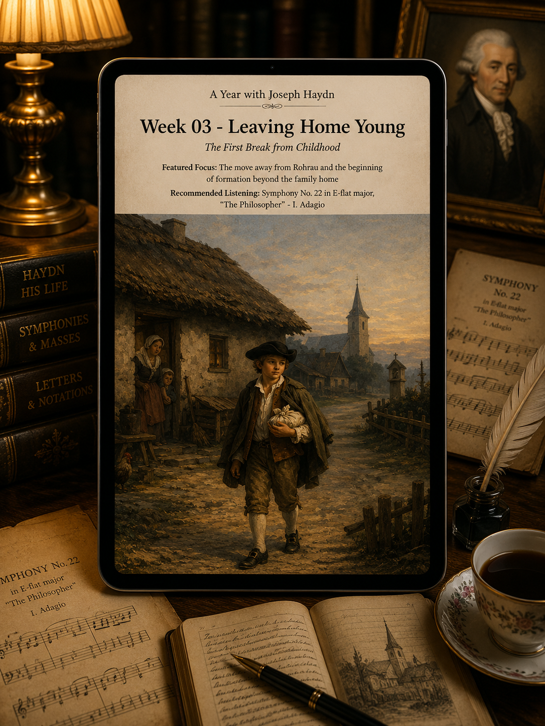 A Year with Joseph Haydn — A 52-Week Guided Music Journal