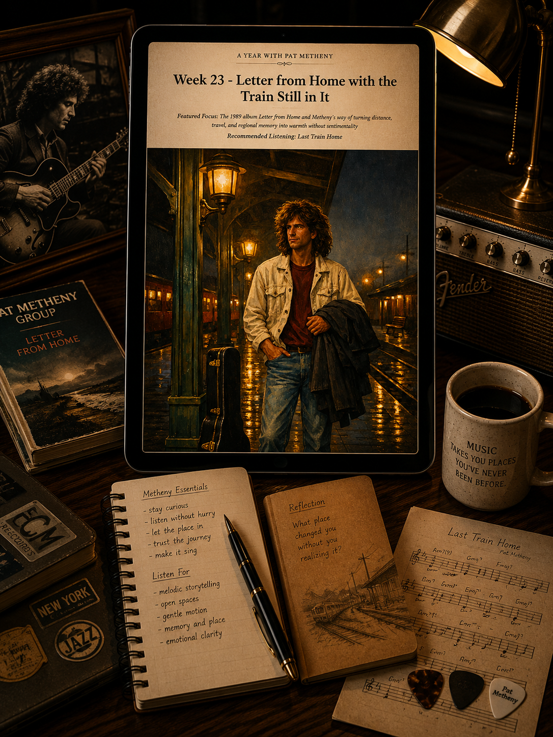 A Year with Pat Metheny — A 52-Week Guided Music Journal