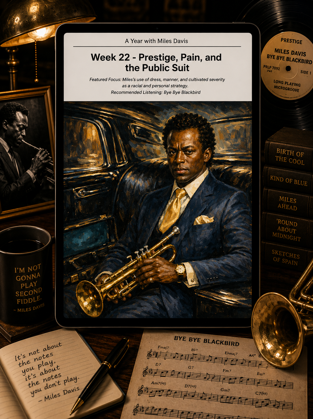 A Year with Miles Davis — A 52-Week Guided Music Journal