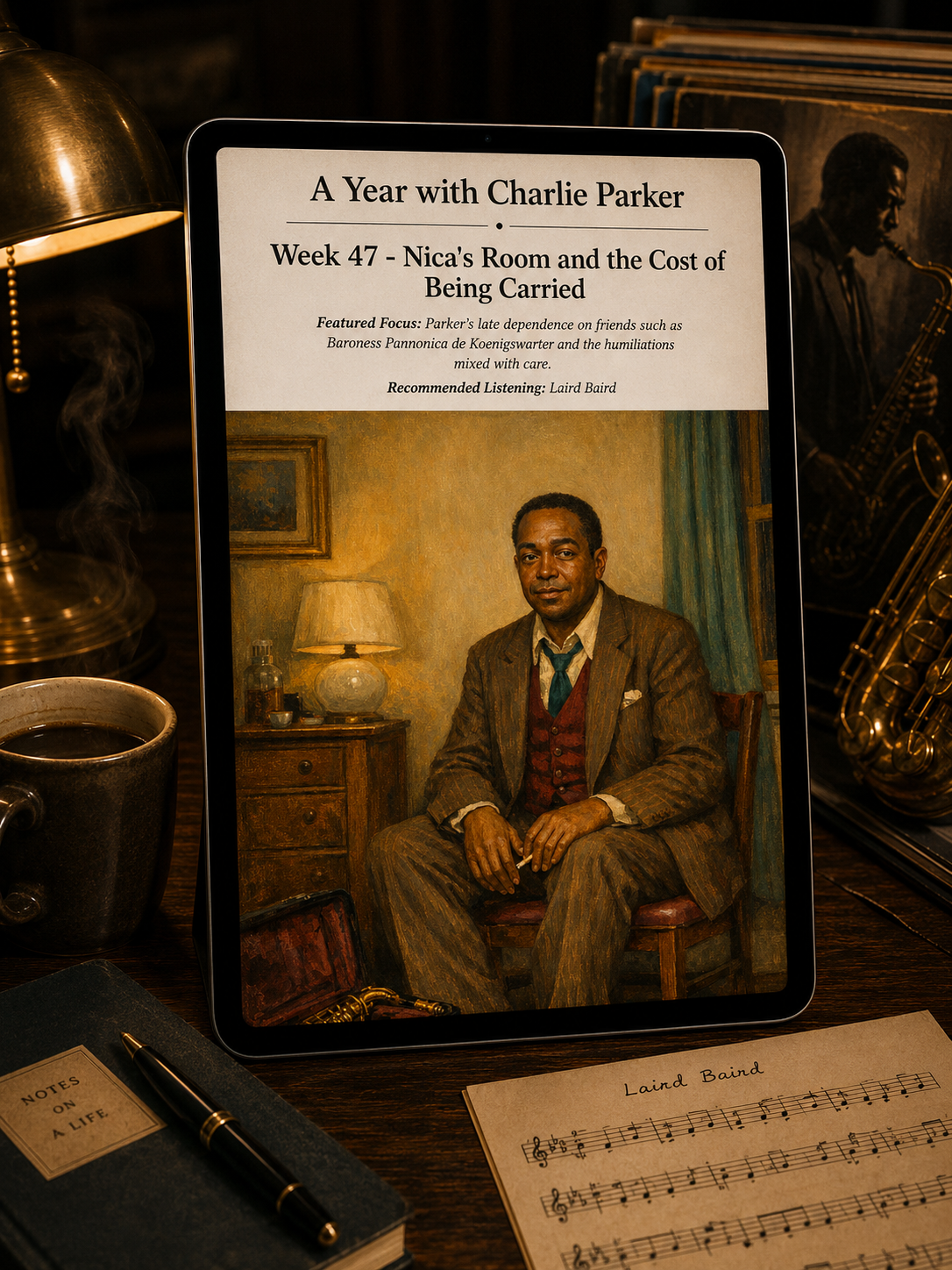 A Year with Charlie Parker — A 52-Week Guided Music Journal
