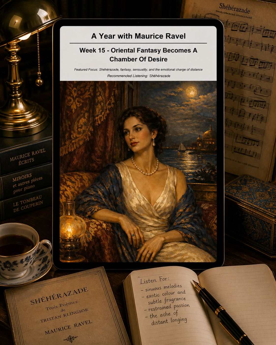 A Year with Maurice Ravel — A 52-Week Guided Music Journal