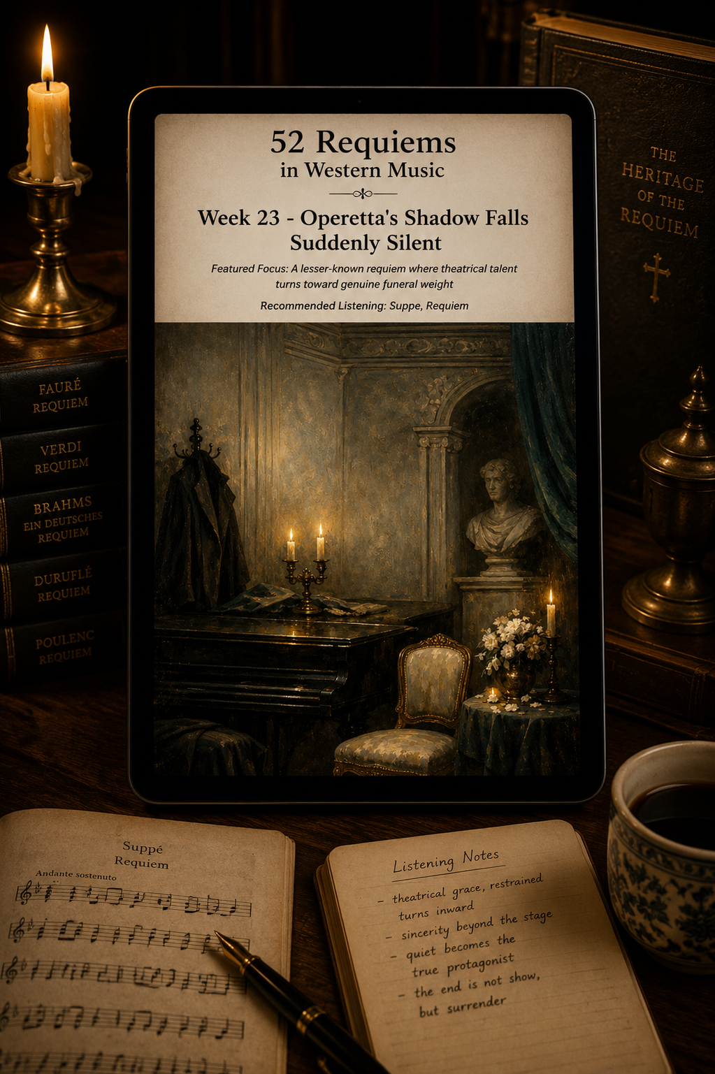 52 Requiems in Western Music — A 52-Week Guided Music Journal