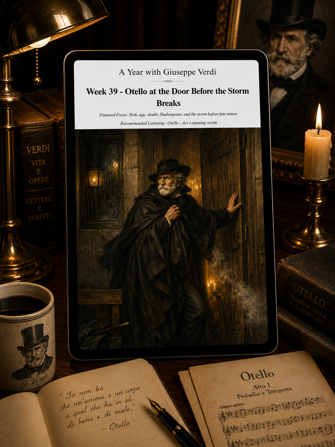 A Year with Giuseppe Verdi — A 52-Week Guided Music Journal