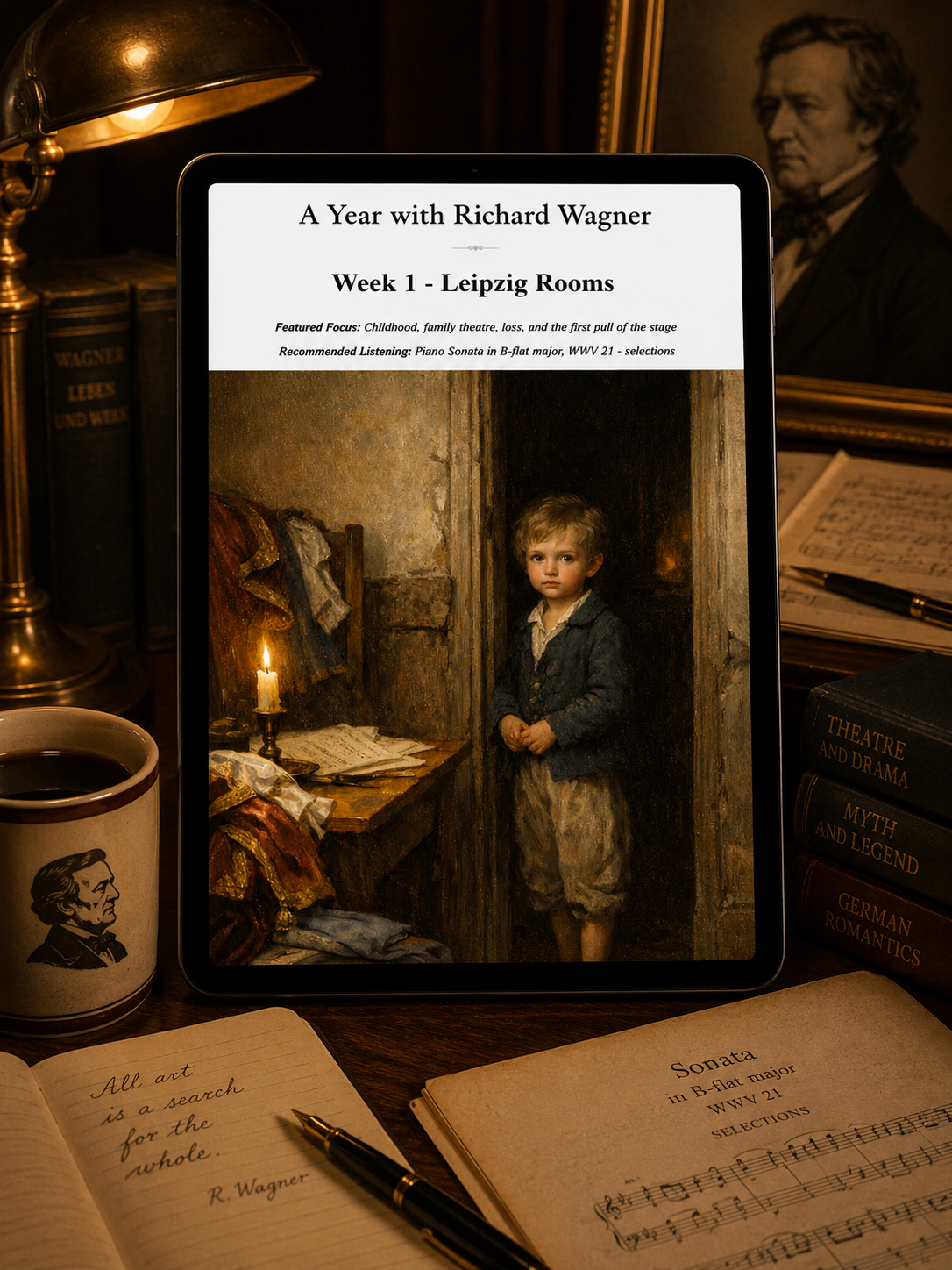 A Year with Richard Wagner — A 52-Week Guided Music Journal