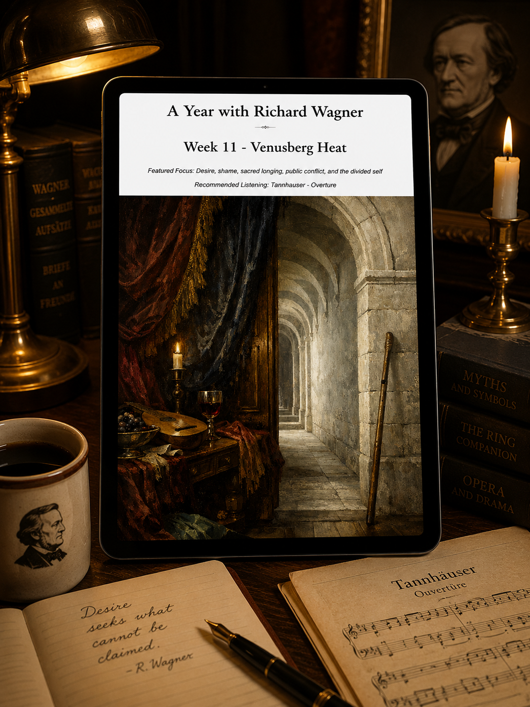 A Year with Richard Wagner — A 52-Week Guided Music Journal